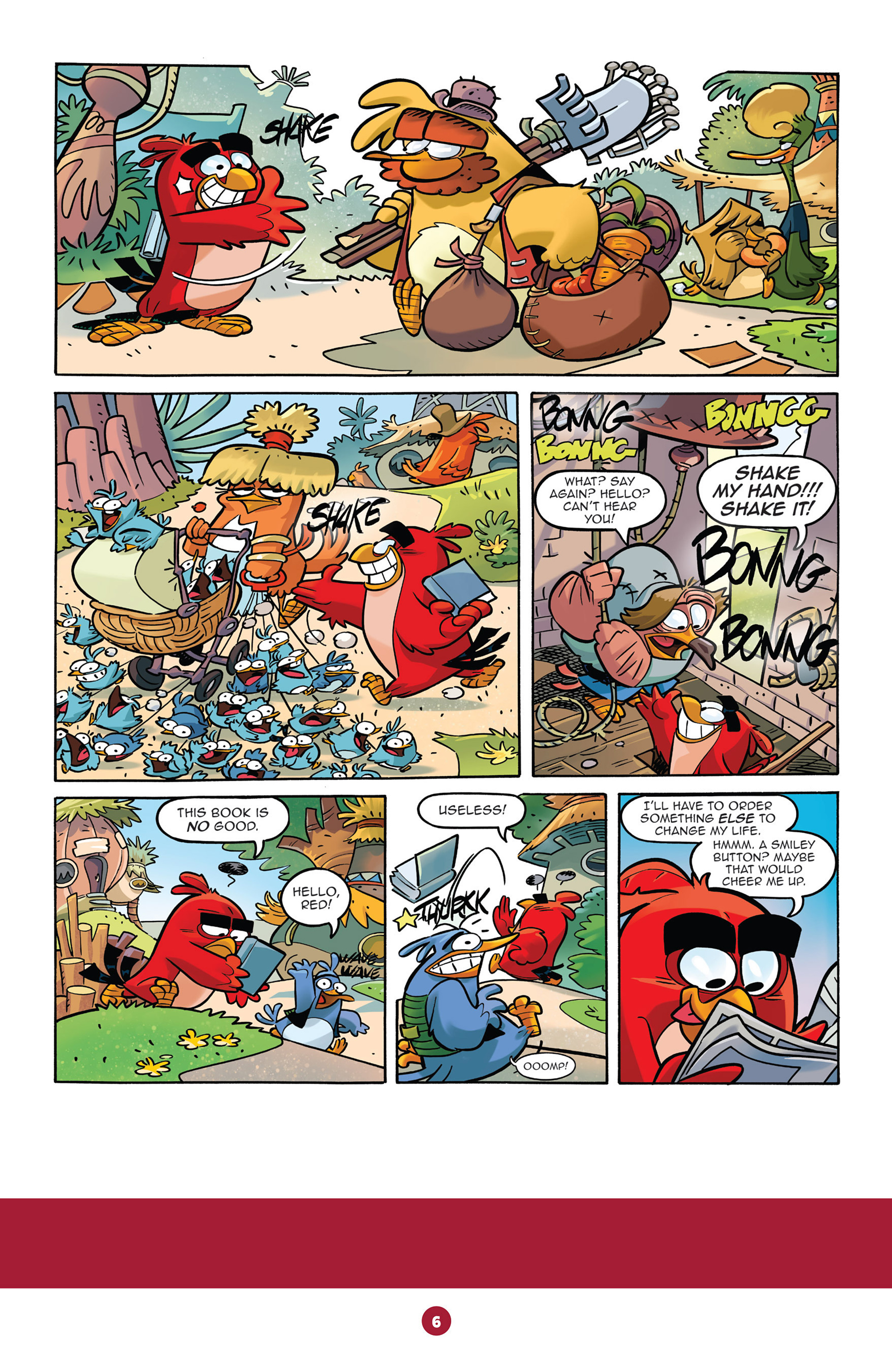 Read online Angry Birds: Big Movie Eggstravaganza comic -  Issue # Full - 8