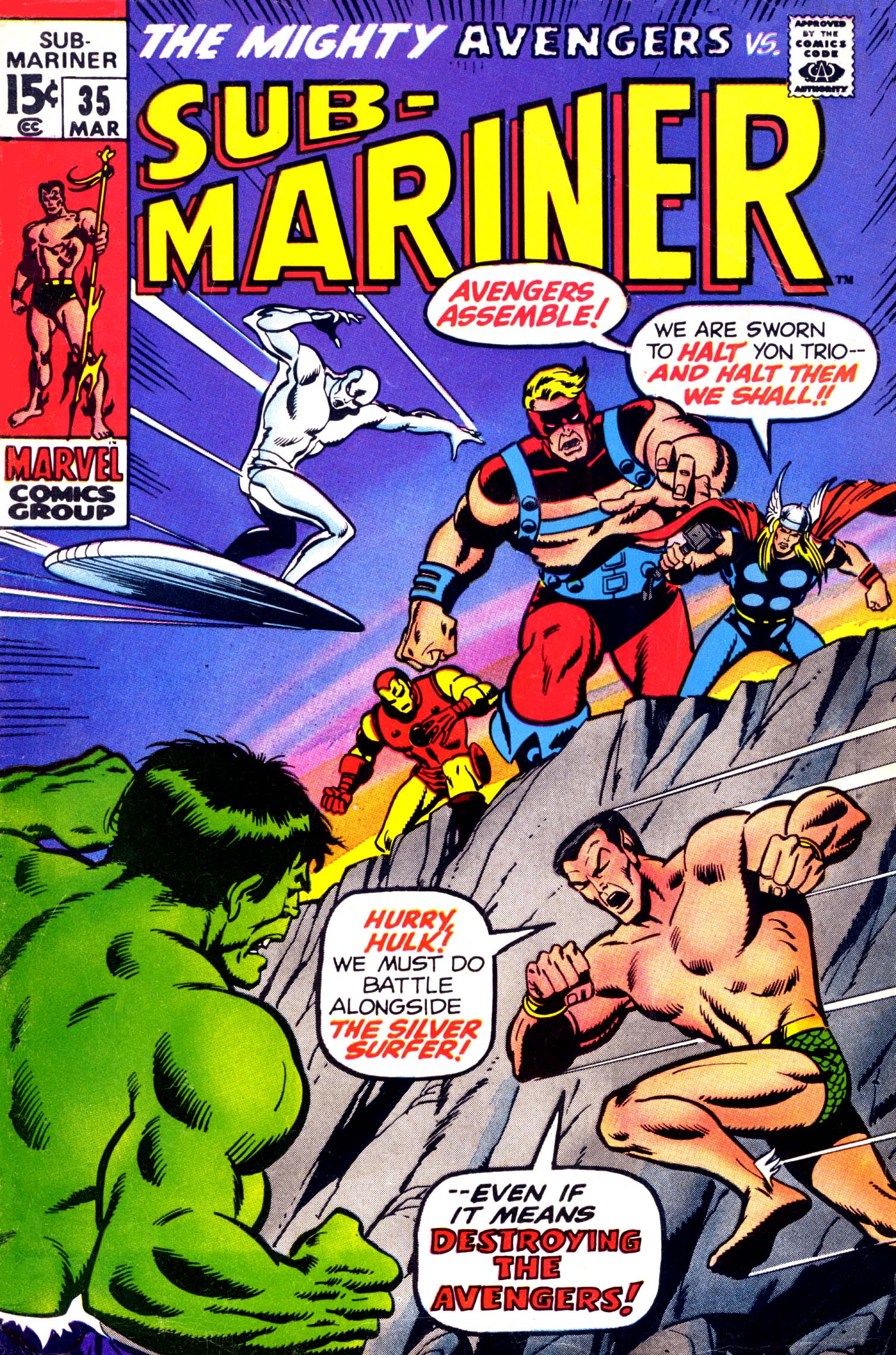 Read online The Sub-Mariner comic -  Issue #35 - 1