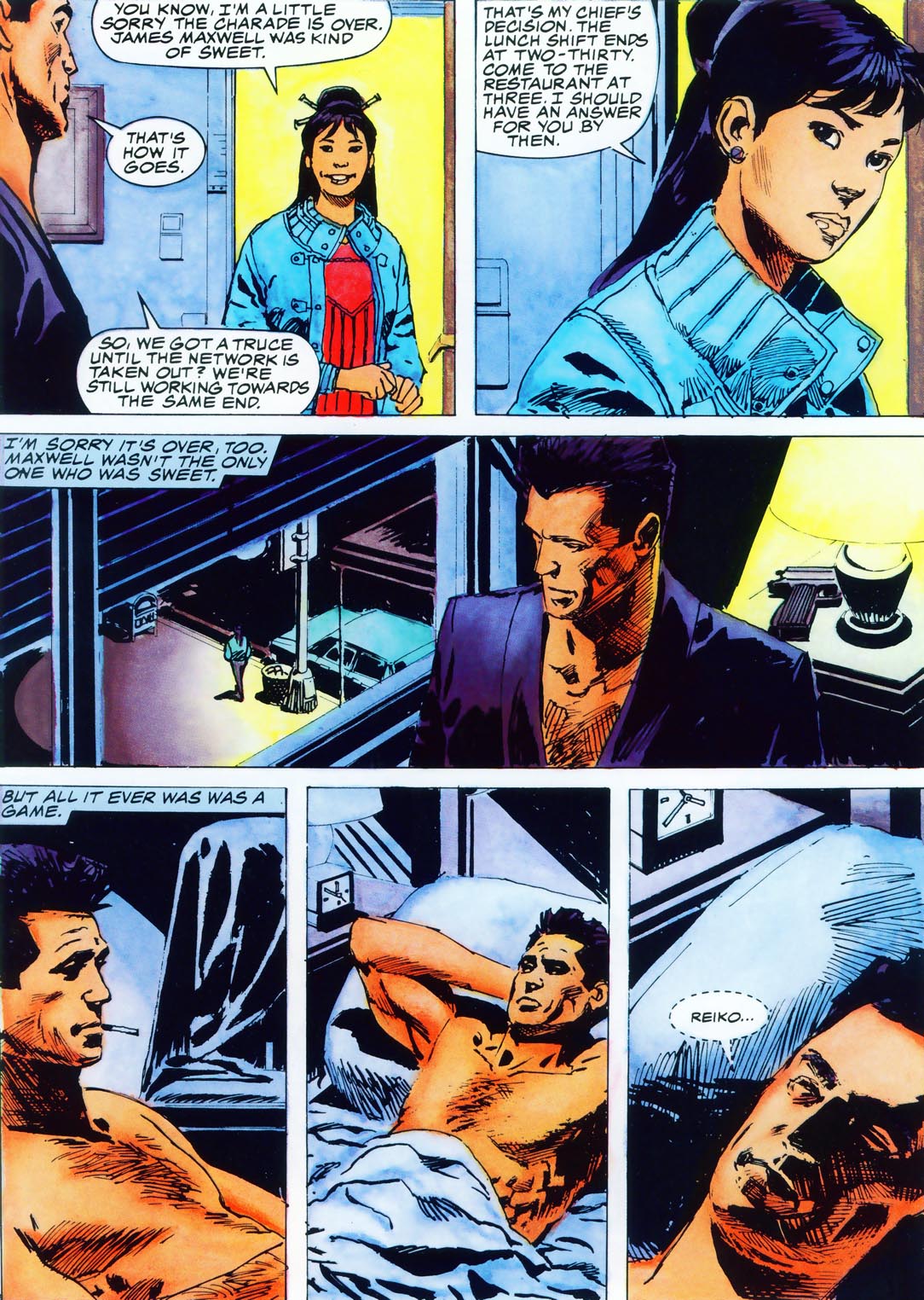 Read online Marvel Graphic Novel comic -  Issue #40 - The Punisher - Assassins' Guild - 38