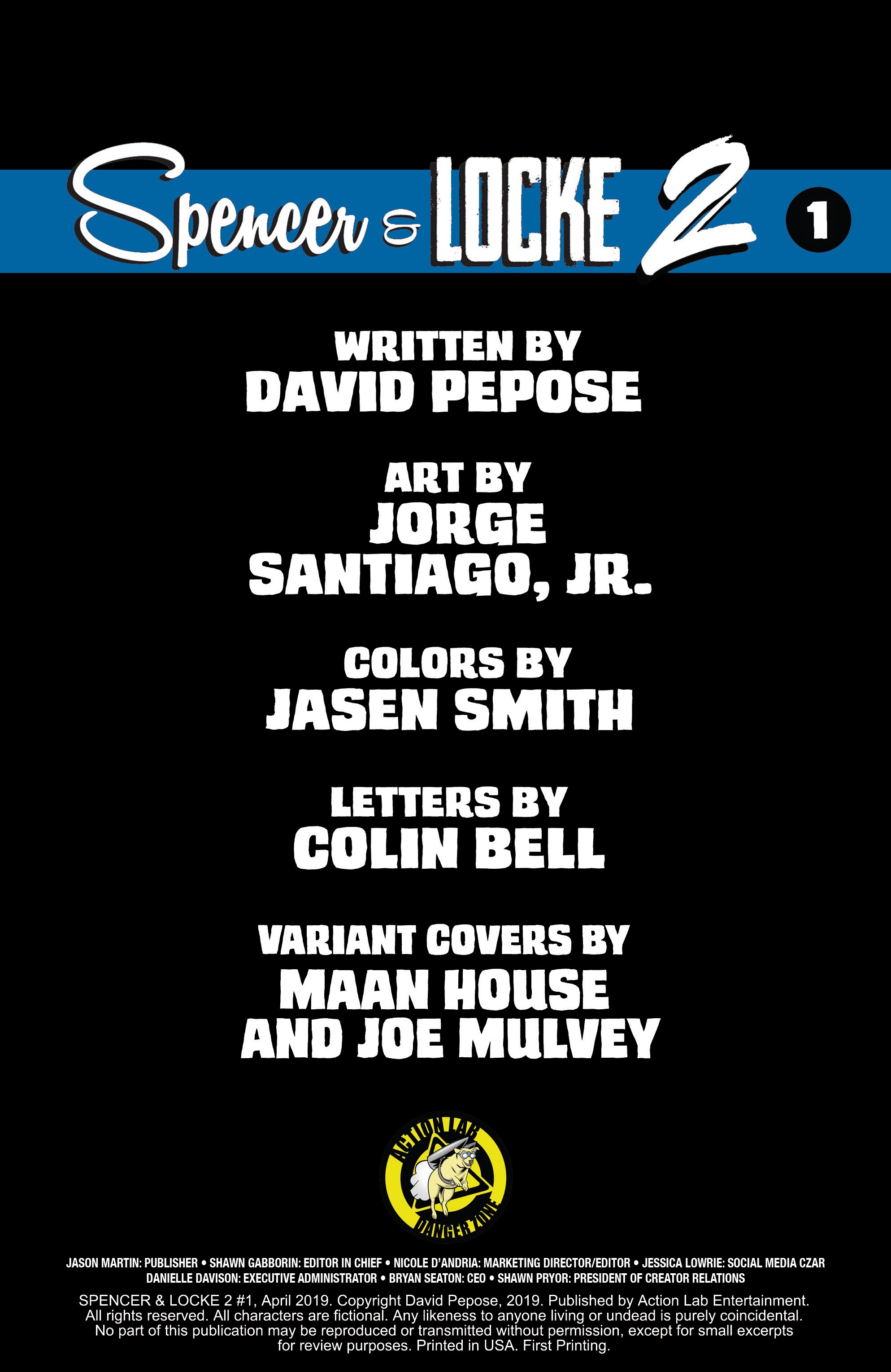 Read online Spencer & Locke 2 comic -  Issue #1 - 4