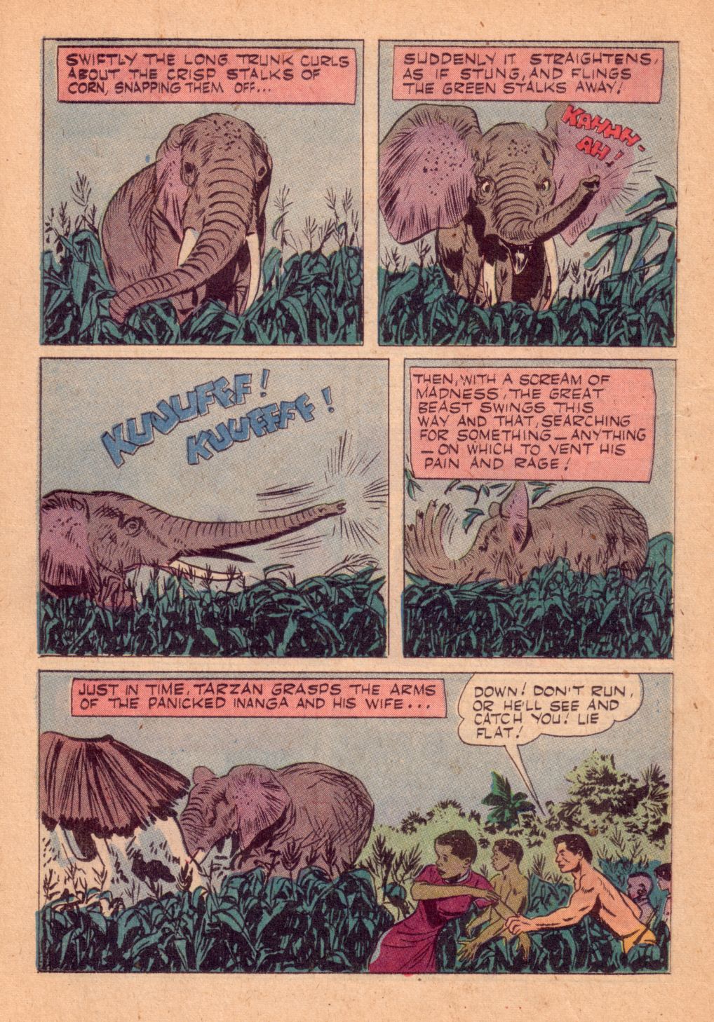 Read online Tarzan (1948) comic -  Issue #93 - 20