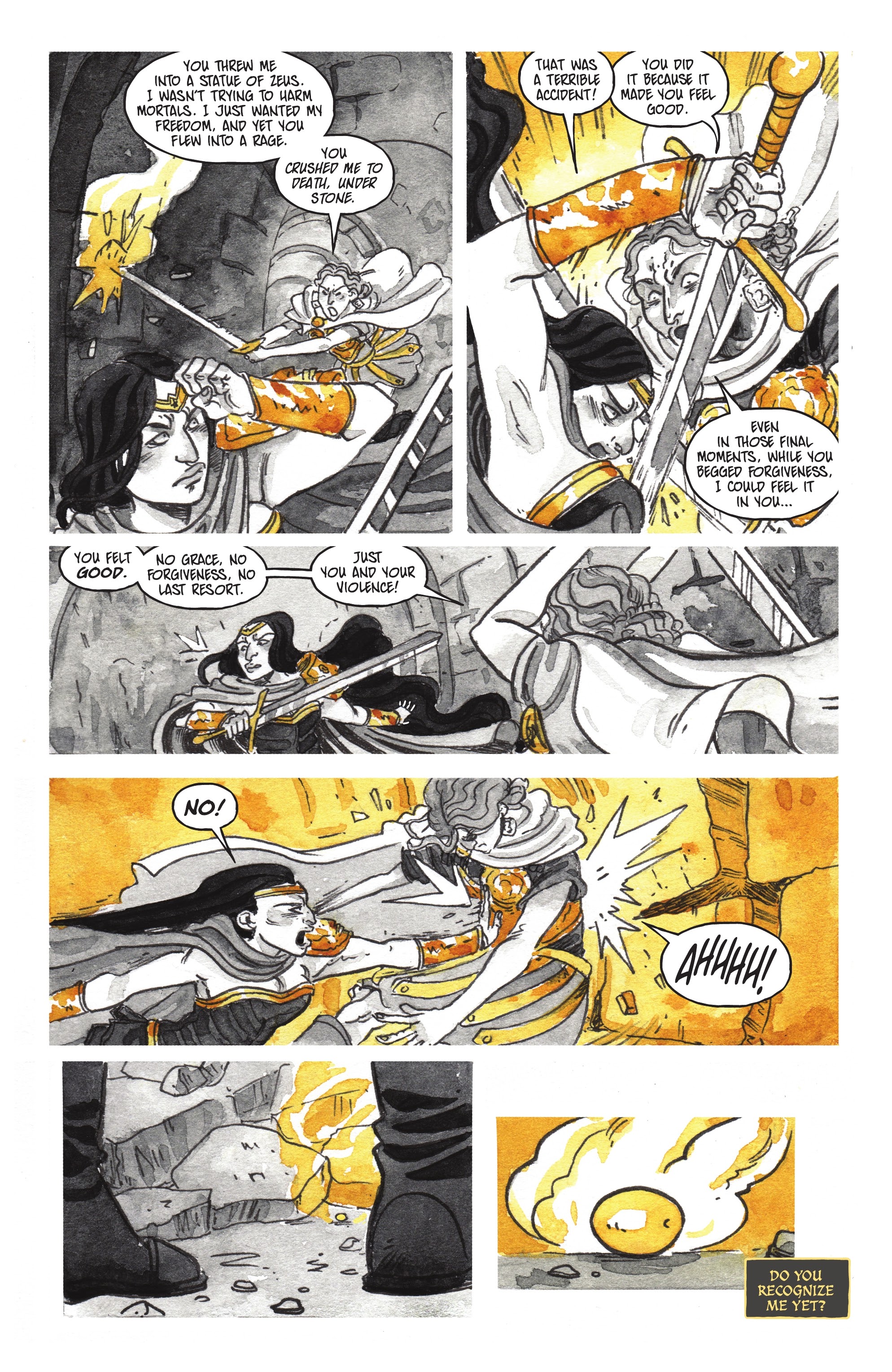 Read online Wonder Woman Black & Gold comic -  Issue #1 - 17