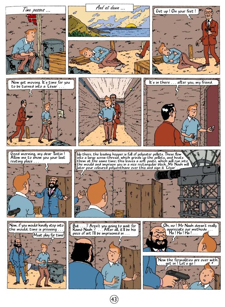 Read online The Adventures of Tintin comic -  Issue #24 - 46