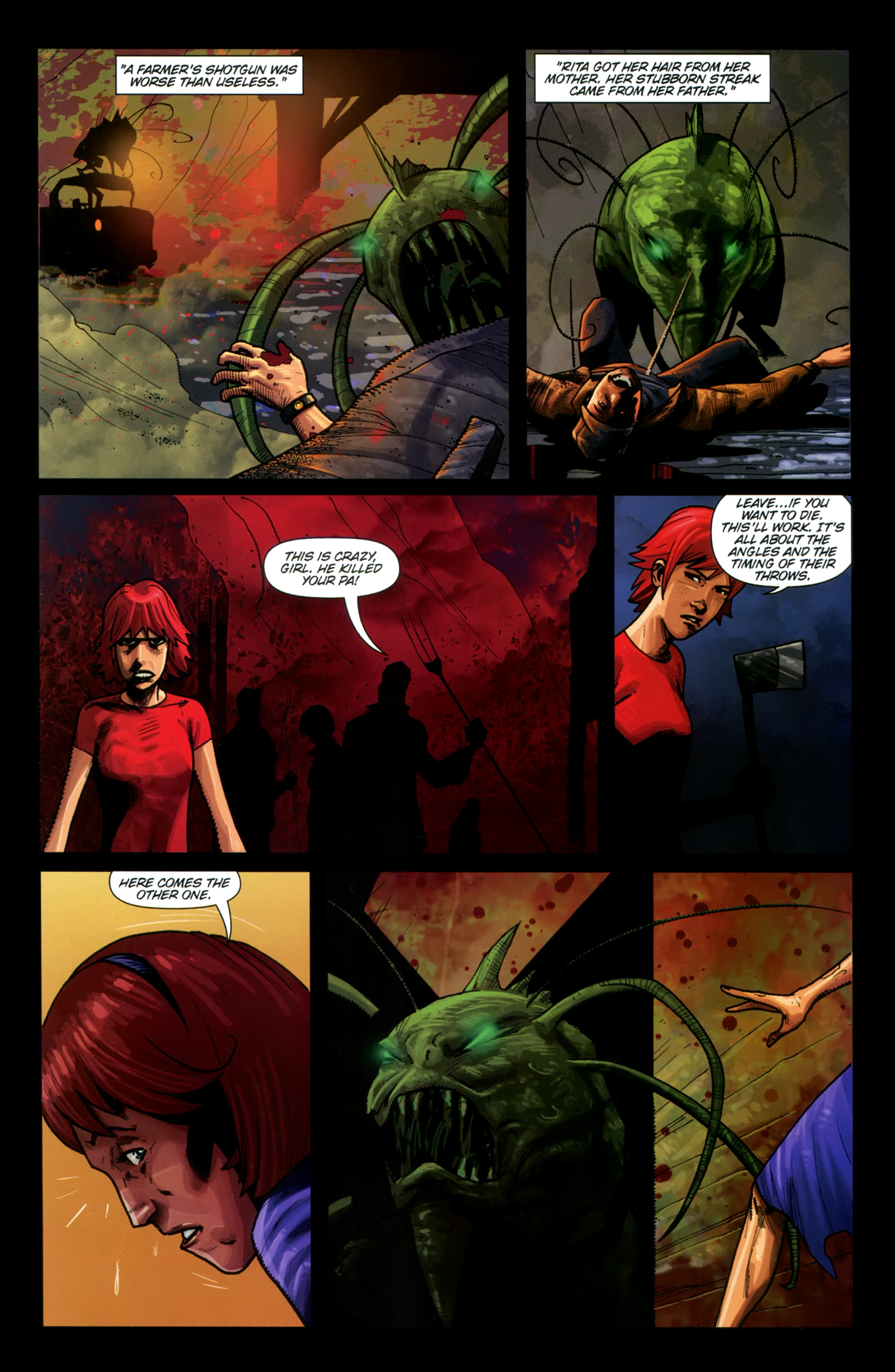 Read online Free Comic Book Day 2014 comic -  Issue # All You Need is Kill-Terra Formars - Free Comic Book Day Edition - 7