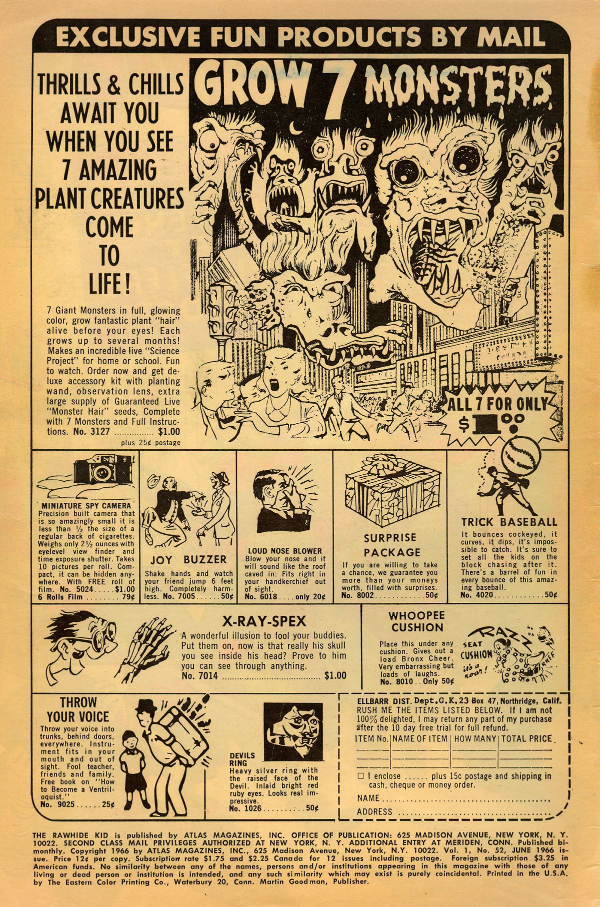 Read online The Rawhide Kid comic -  Issue #52 - 2