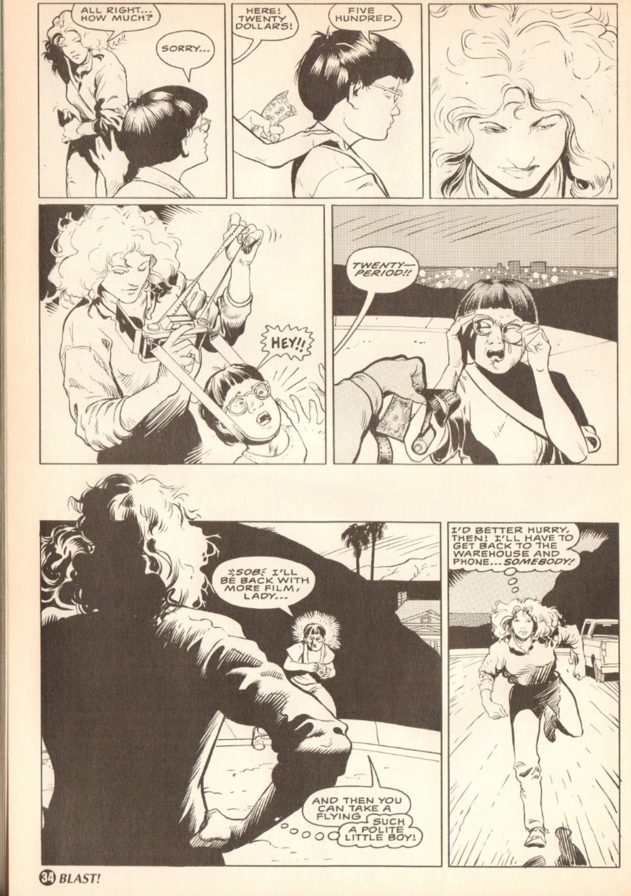 Read online Blast (1991) comic -  Issue #3 - 60