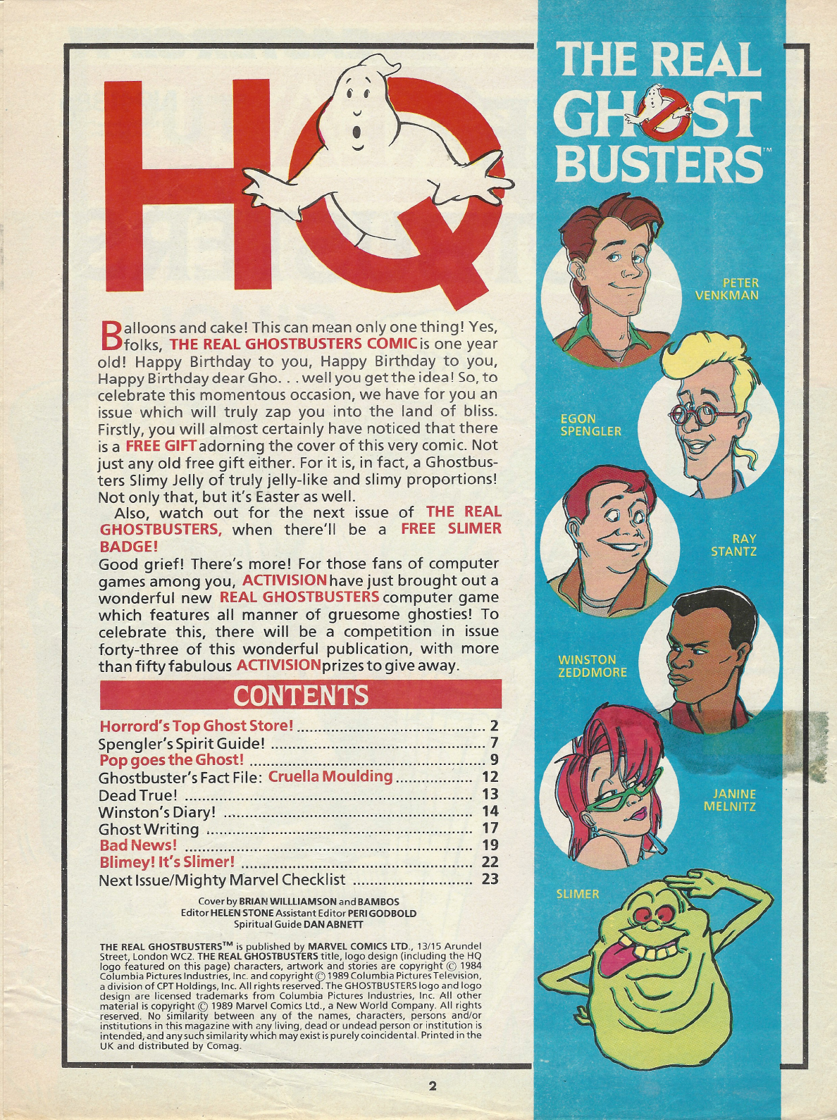 Read online The Real Ghostbusters comic -  Issue #41 - 2