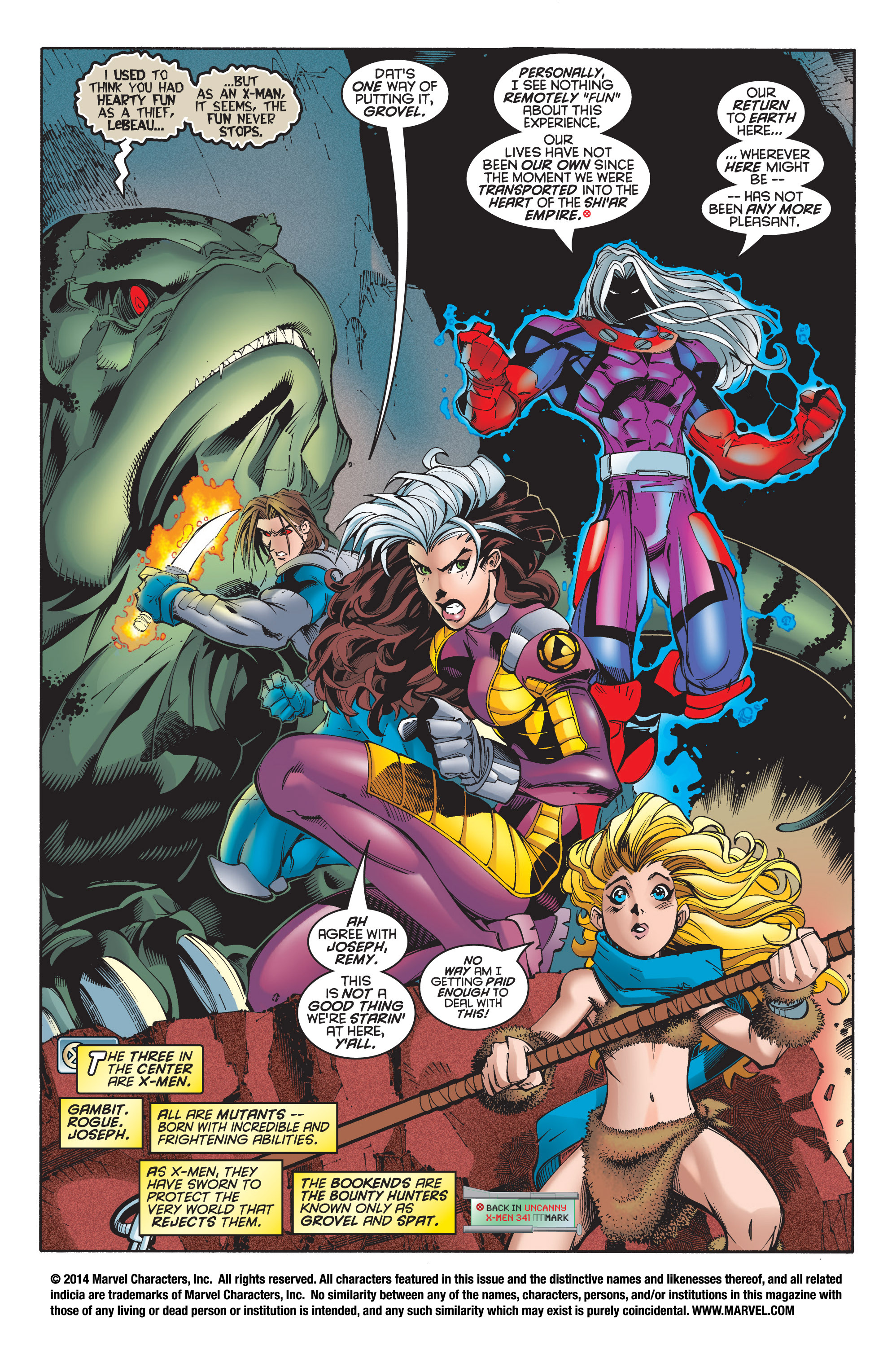 Read online Uncanny X-Men (1963) comic -  Issue #348 - 2