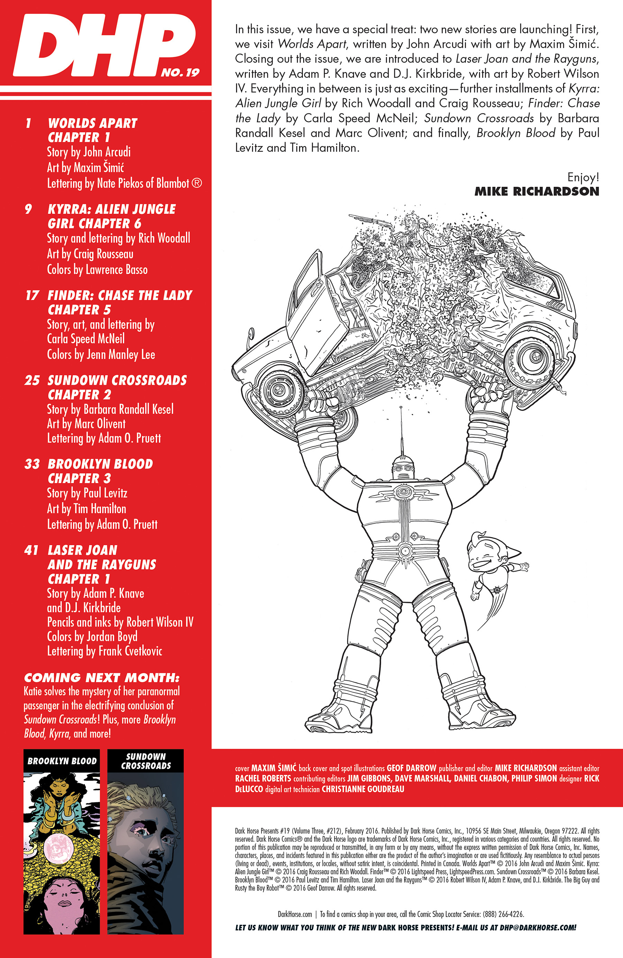 Read online Dark Horse Presents (2014) comic -  Issue #19 - 2