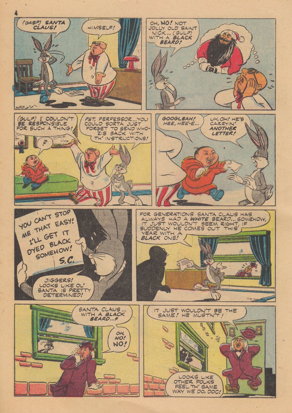 Read online Bugs Bunny's Christmas Funnies comic -  Issue # TPB 2 - 6