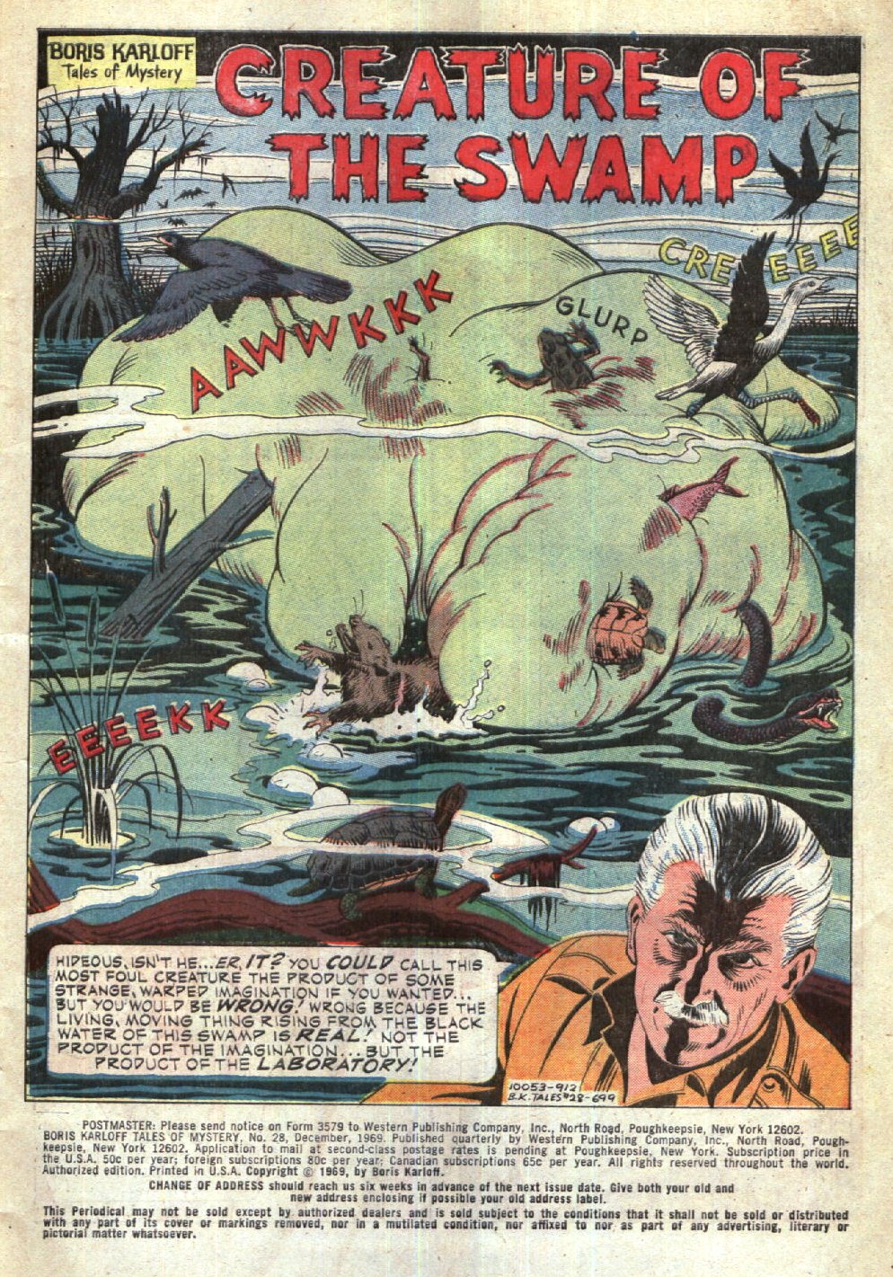 Read online Boris Karloff Tales of Mystery comic -  Issue #28 - 3
