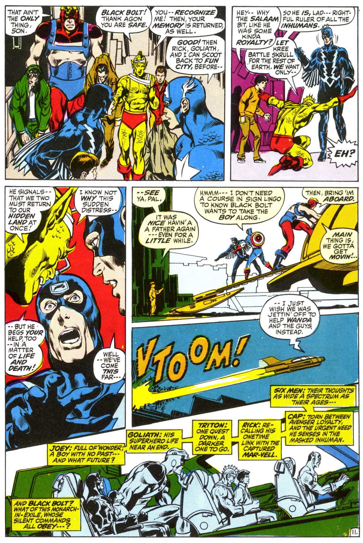Read online The Avengers (1963) comic -  Issue #95 - 12