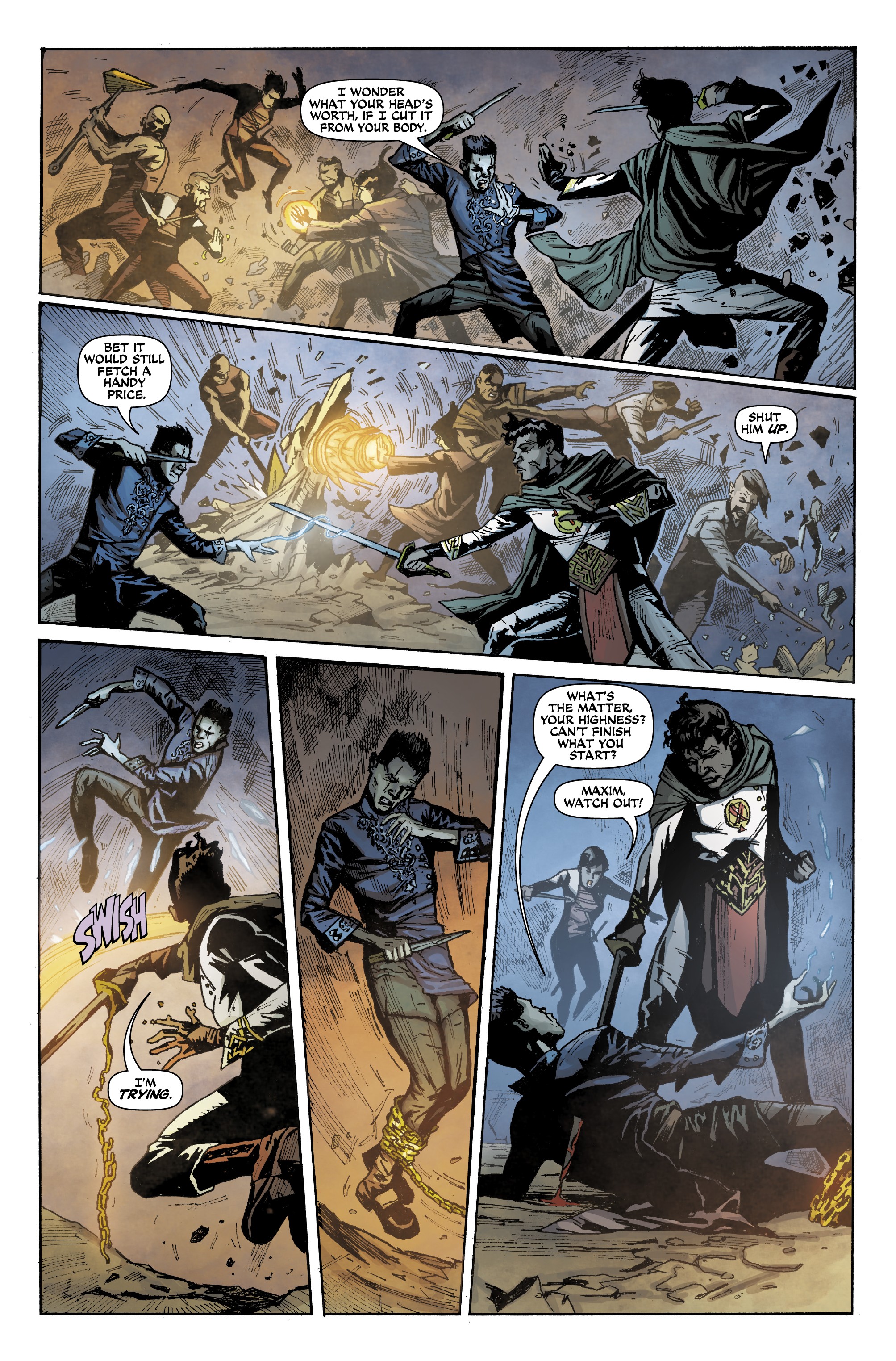 Read online Shades of Magic comic -  Issue #5 - 15