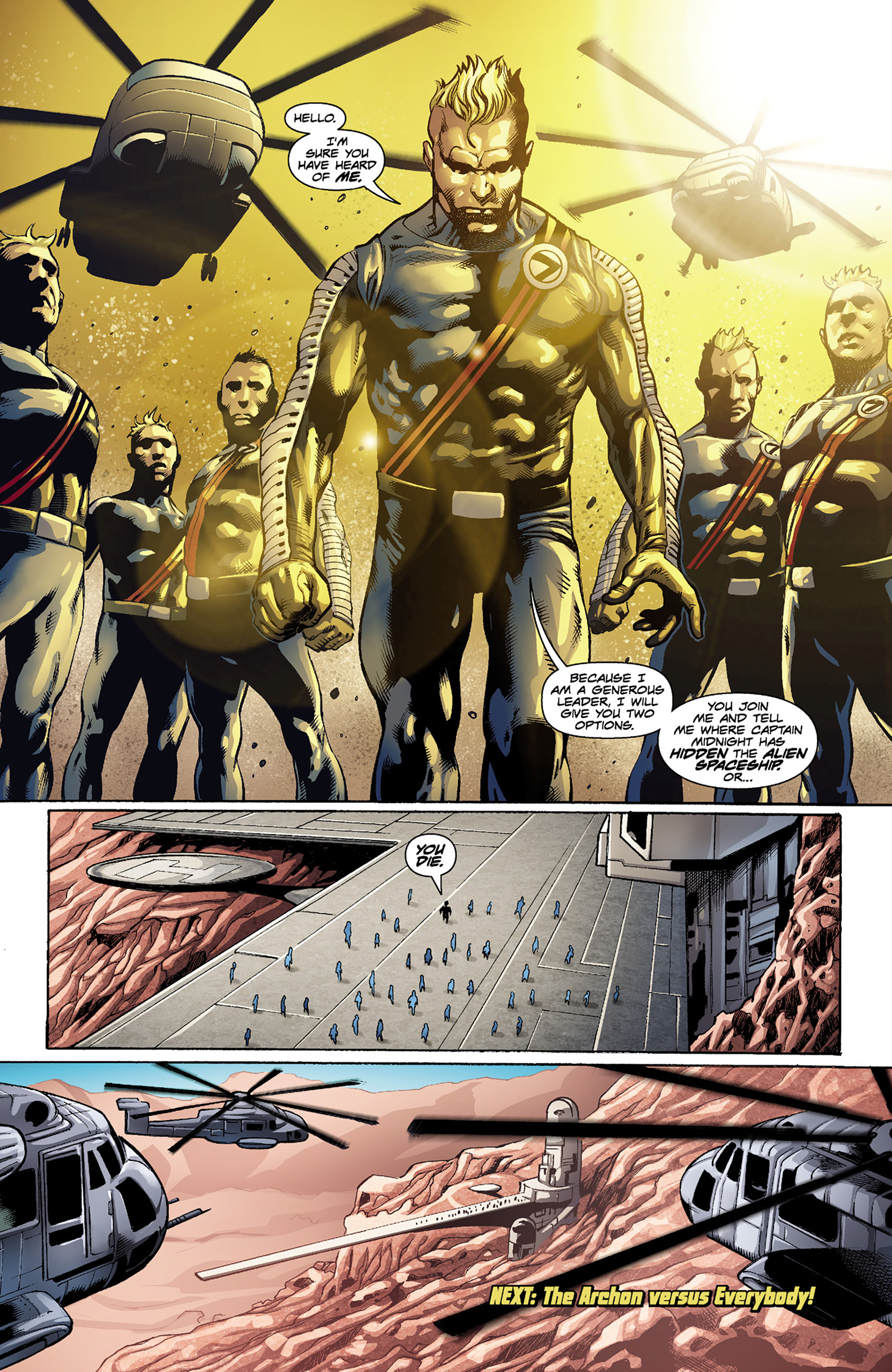 Read online Captain Midnight comic -  Issue #22 - 23