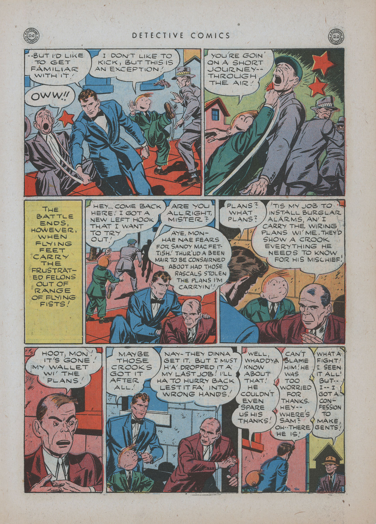 Read online Detective Comics (1937) comic -  Issue #93 - 45