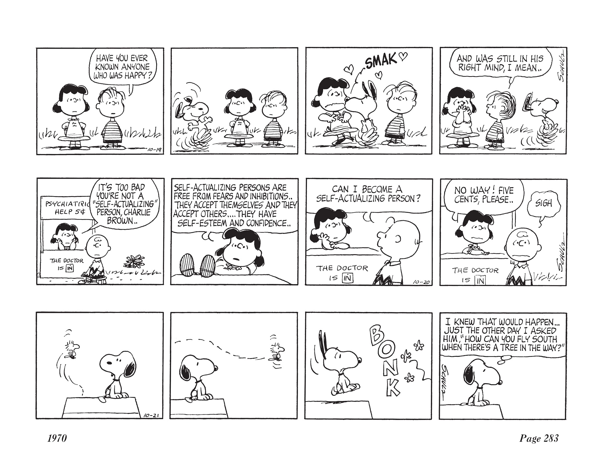 Read online The Complete Peanuts comic -  Issue # TPB 10 - 296
