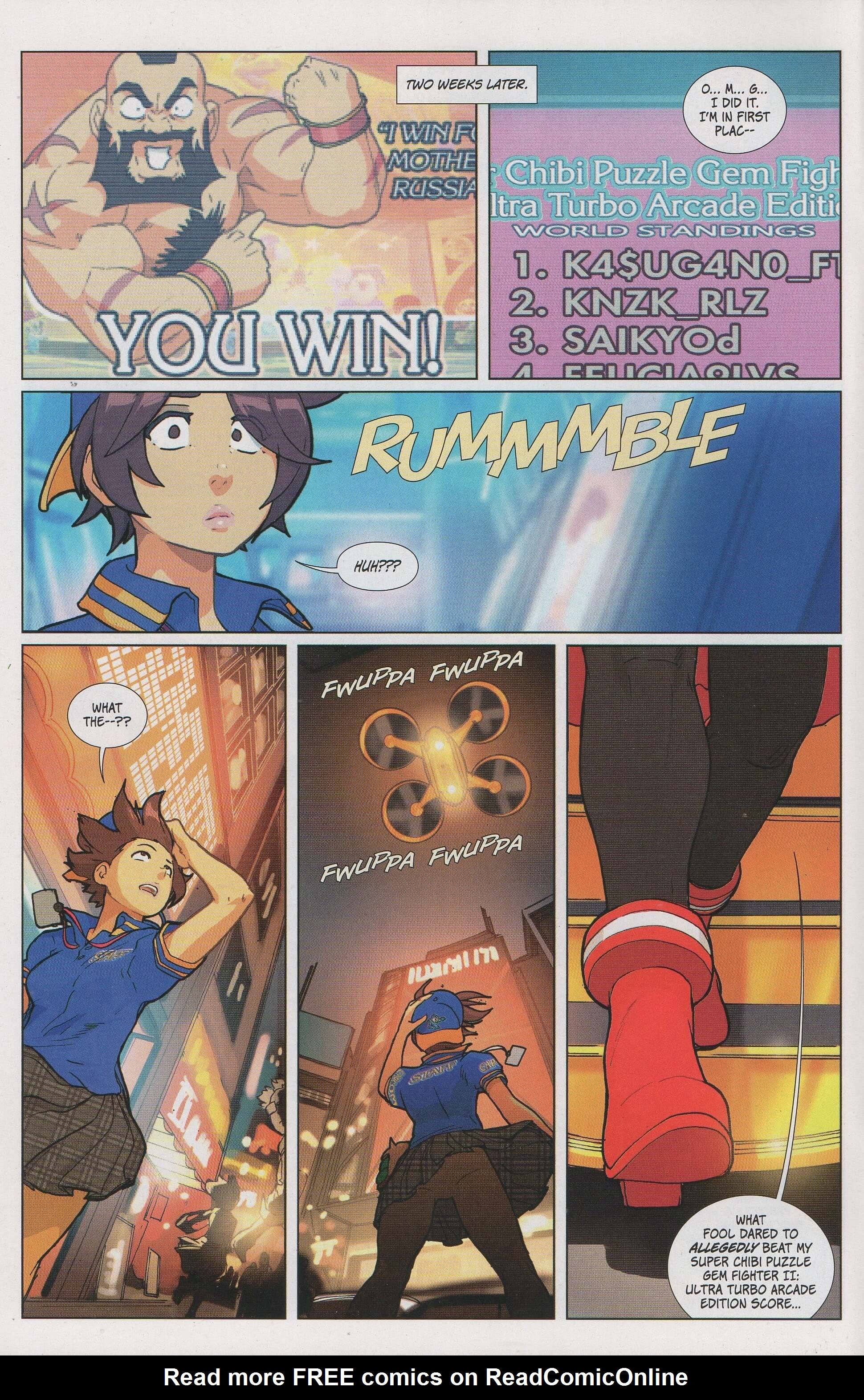 Read online Free Comic Book Day 2019 comic -  Issue # Sakura vs Karin - 8