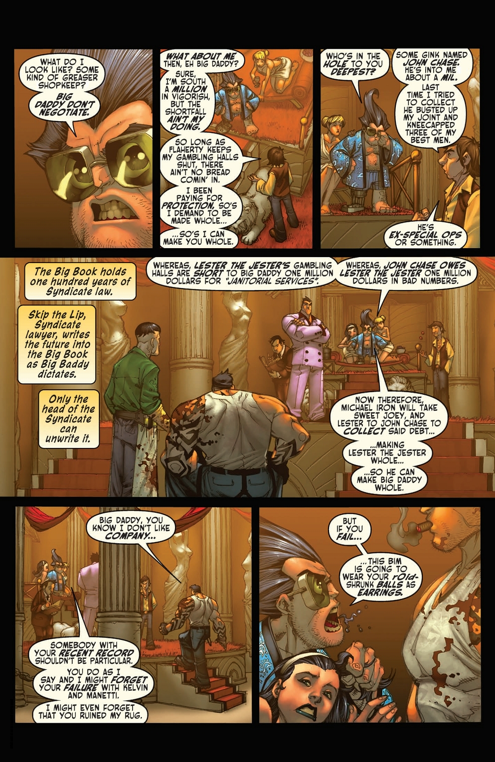 Read online Iron Saint comic -  Issue # TPB - 23