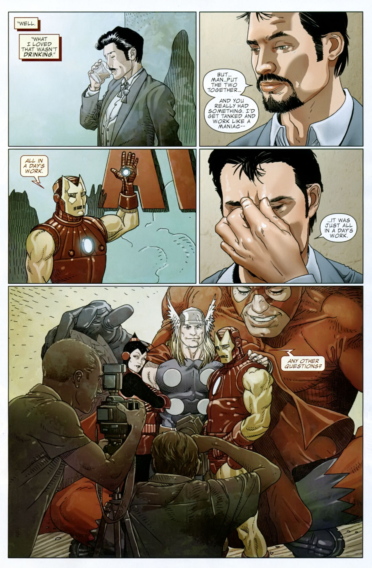 Read online The Invincible Iron Man (2008) comic -  Issue #500.1 - 12