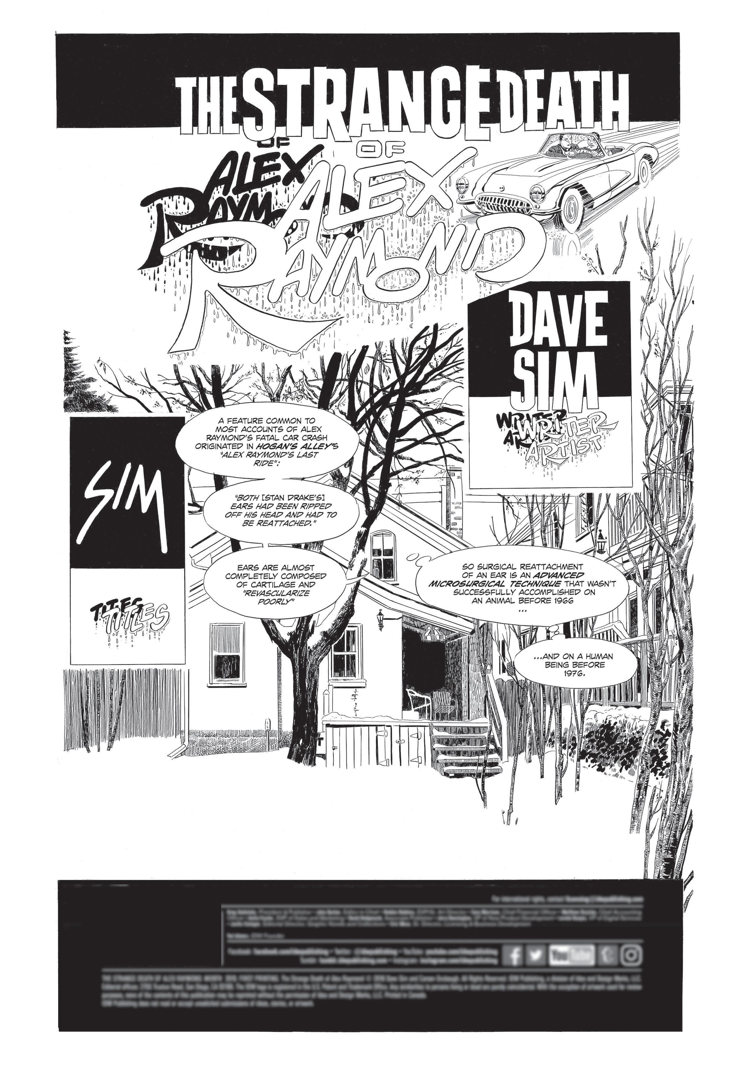 Read online The Strange Death Of Alex Raymond comic -  Issue # TPB - 83