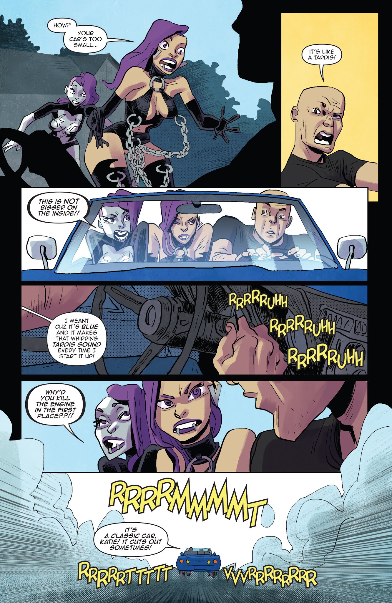 Read online Vampblade Season 3 comic -  Issue #3 - 18