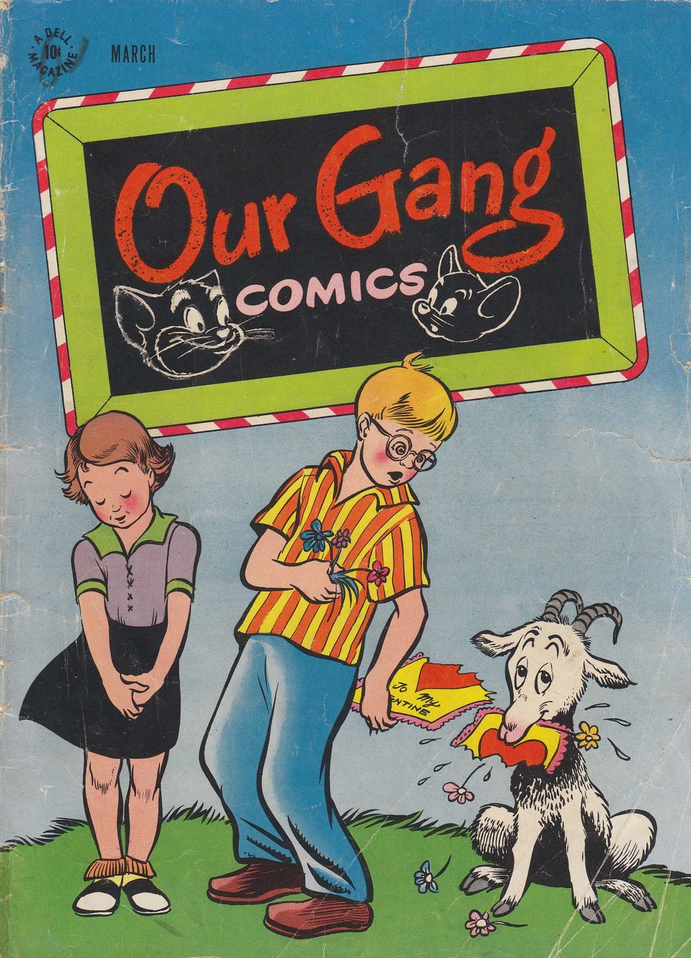 Read online Our Gang Comics comic -  Issue #32 - 1