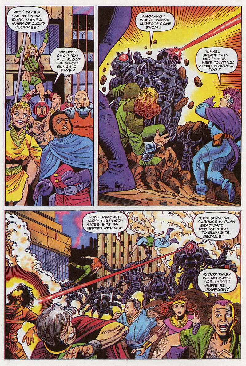 Read online Magnus Robot Fighter (1991) comic -  Issue #21 - 23