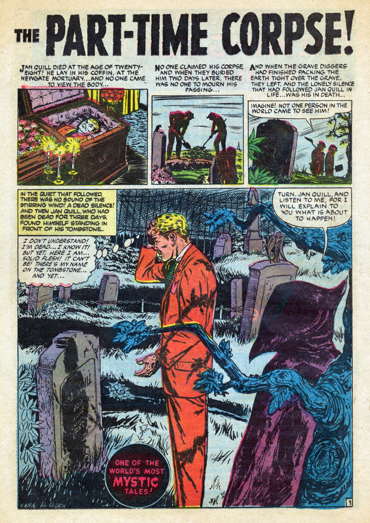 Read online Mystic (1951) comic -  Issue #33 - 16