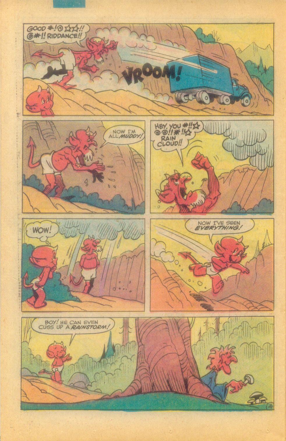 Read online Hot Stuff, the Little Devil comic -  Issue #154 - 25