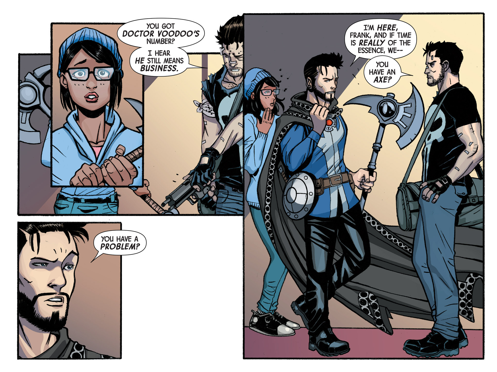 Read online Doctor Strange/Punisher: Magic Bullets Infinite Comic comic -  Issue #2 - 39