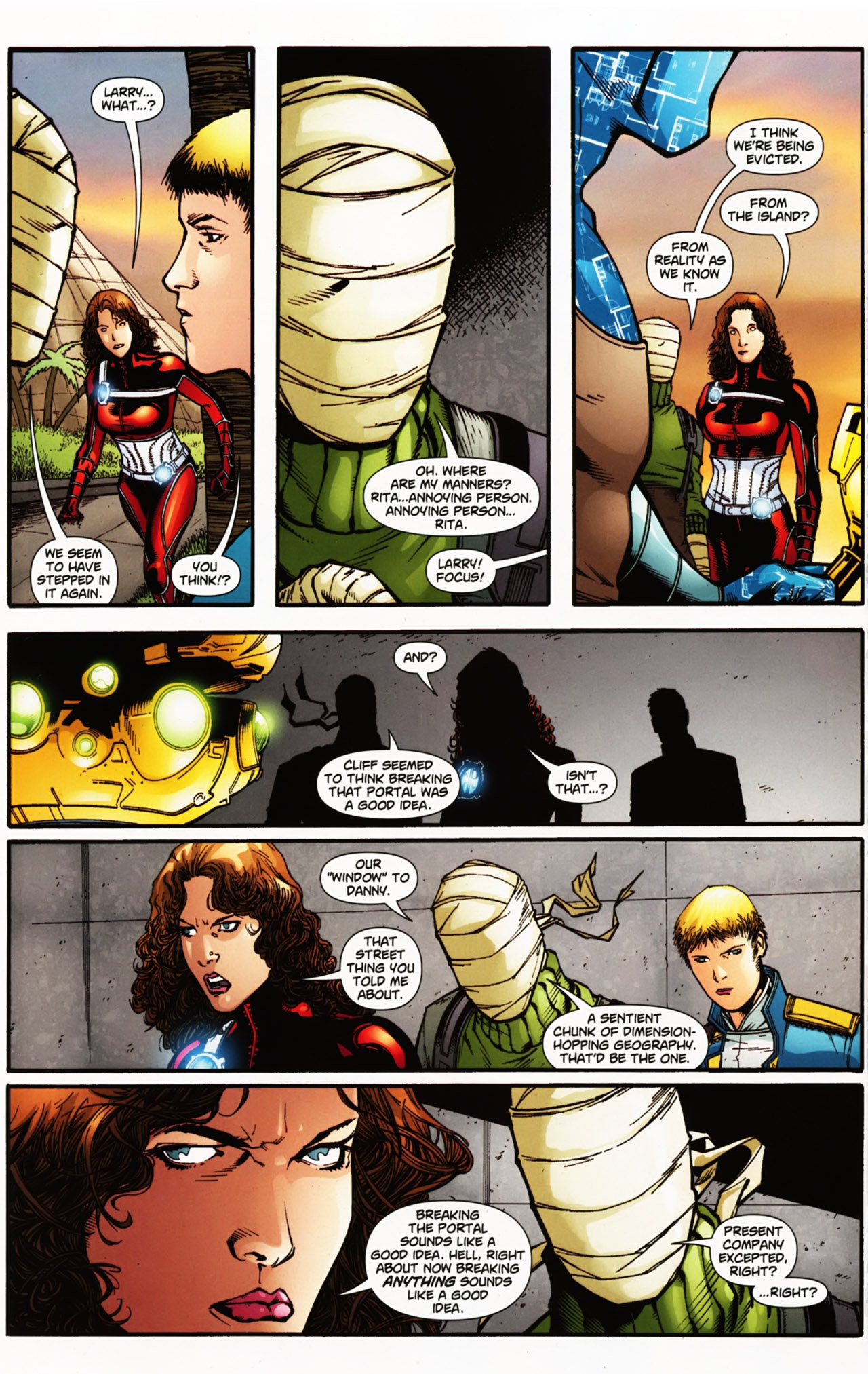 Read online Doom Patrol (2009) comic -  Issue #8 - 27