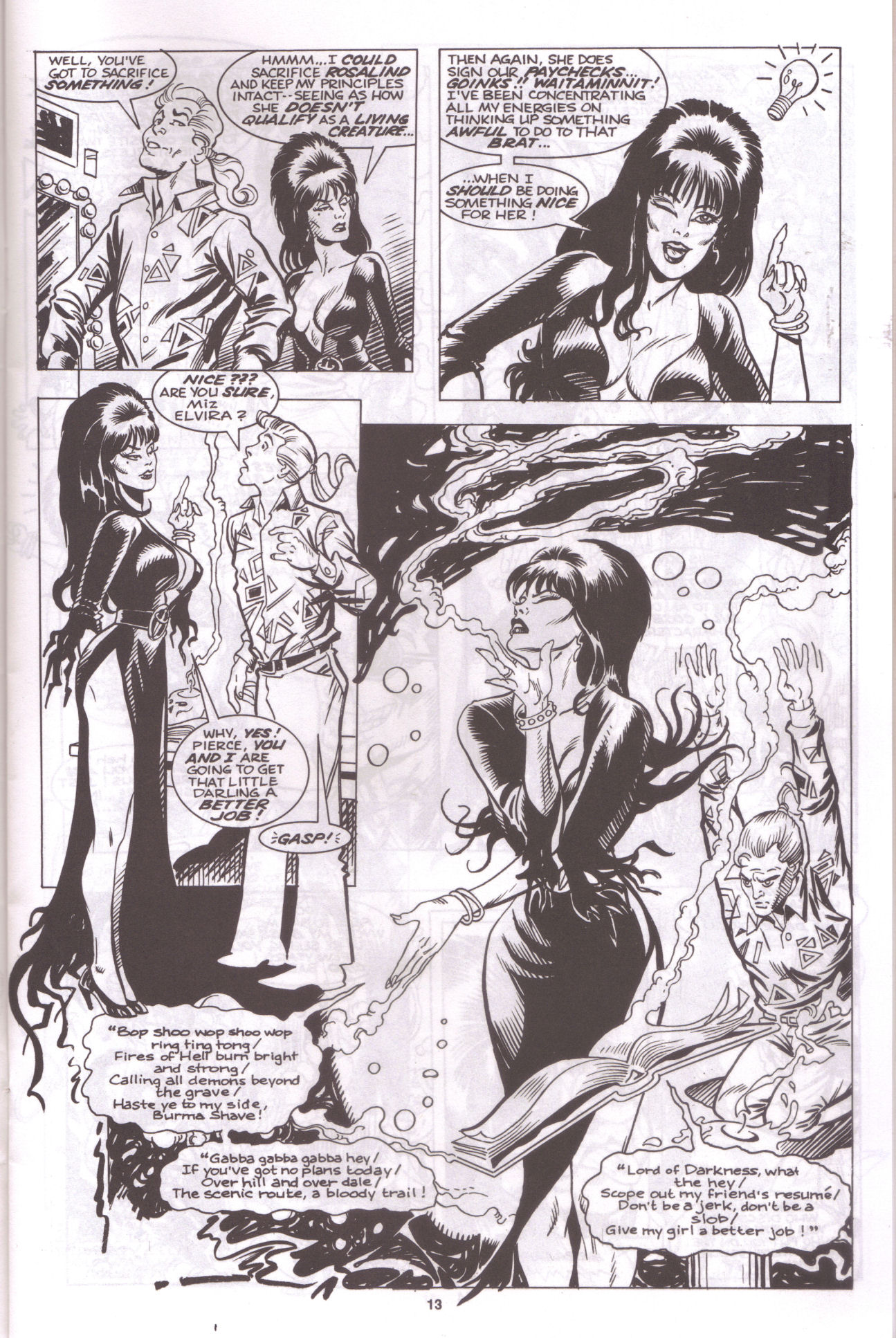 Read online Elvira, Mistress of the Dark comic -  Issue #16 - 15