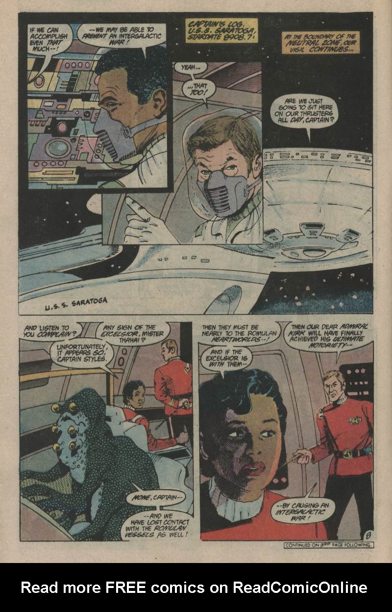 Read online Star Trek (1984) comic -  Issue #36 - 9