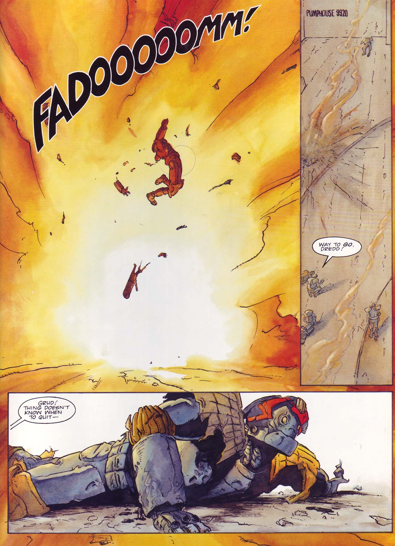 Read online Judge Dredd: Mechanismo comic -  Issue # TPB - 92