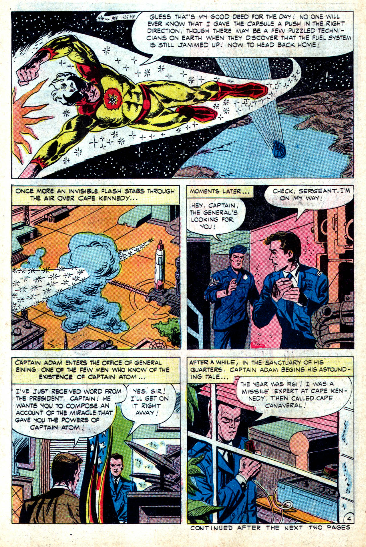 Read online Captain Atom (1965) comic -  Issue #80 - 6