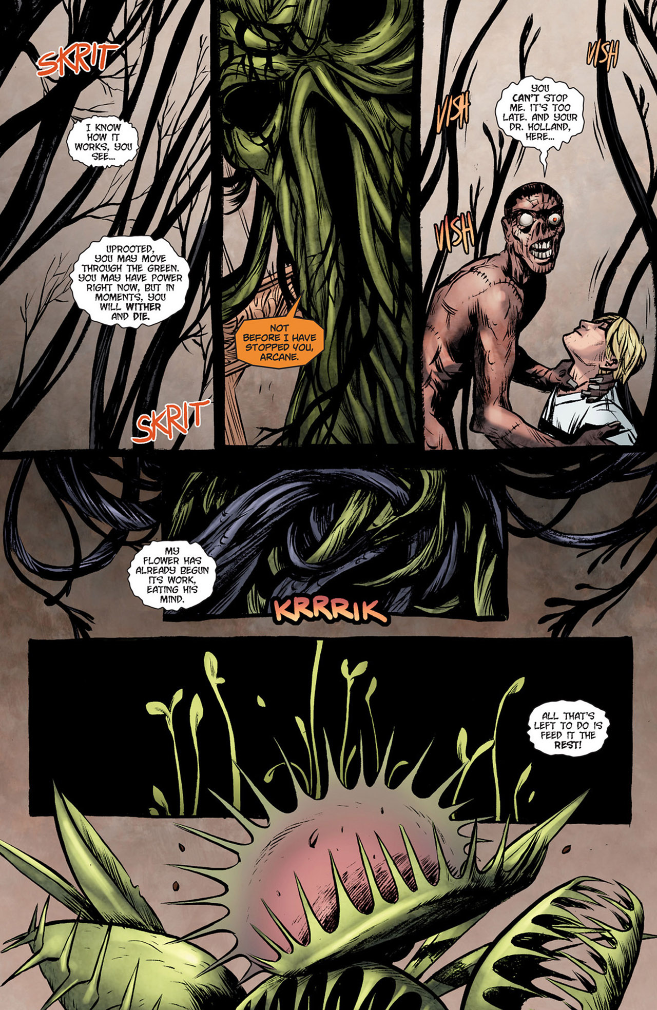 Read online Swamp Thing (2011) comic -  Issue # Annual 1 - 32