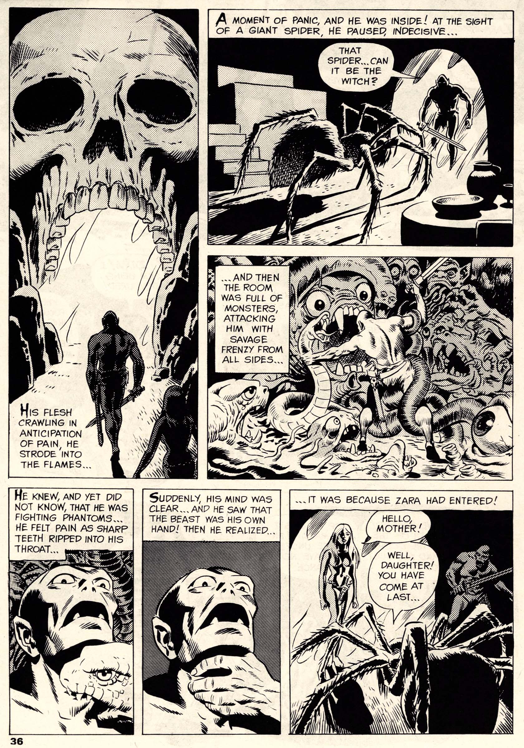 Read online Vampirella (1969) comic -  Issue #9 - 36