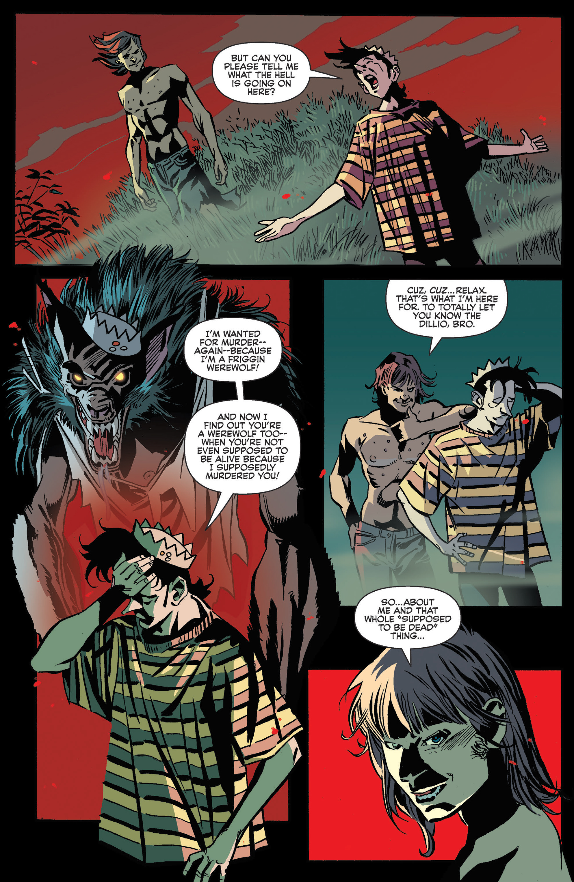 Read online Jughead The Hunger comic -  Issue #3 - 4
