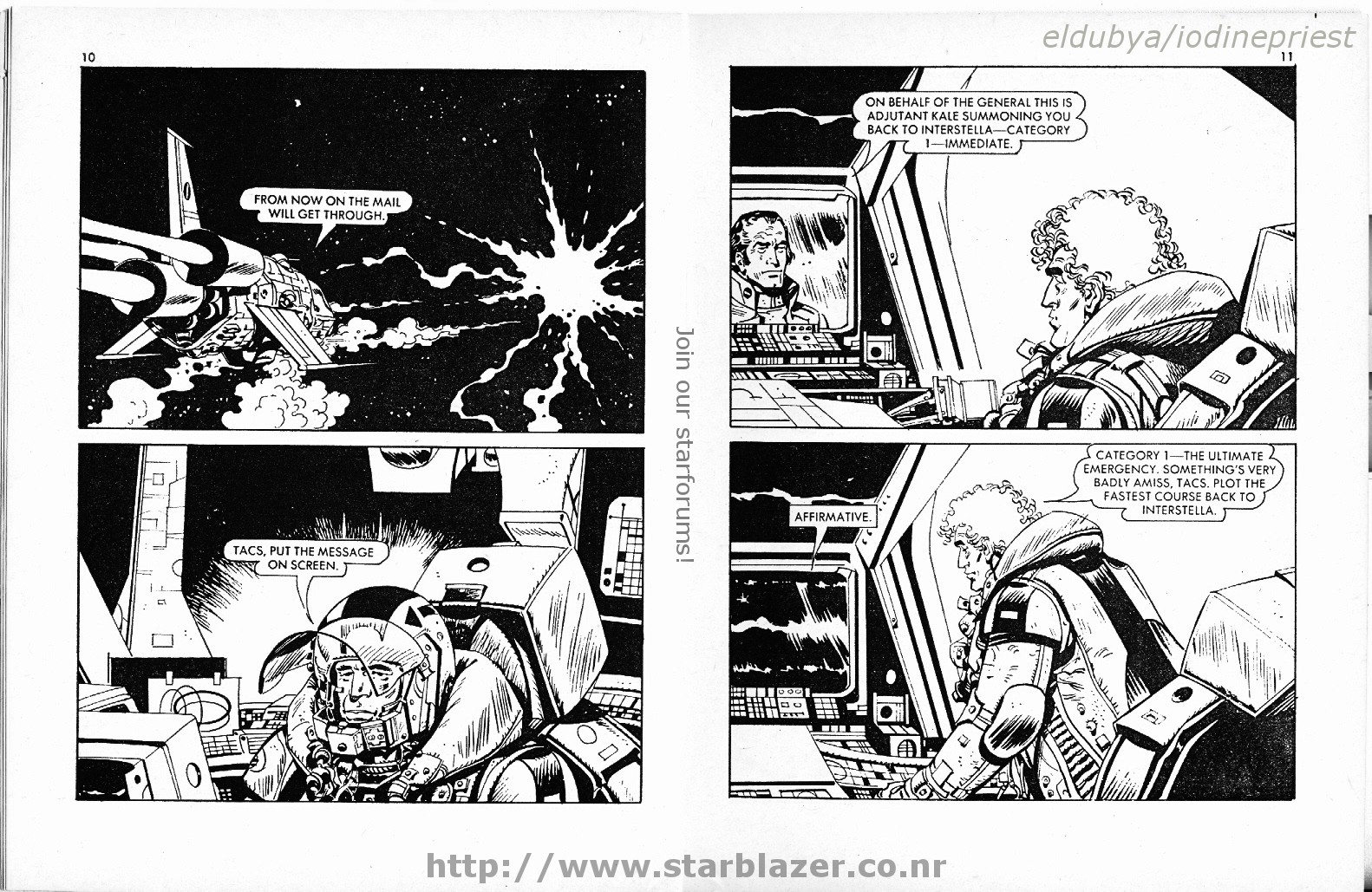 Read online Starblazer comic -  Issue #153 - 7