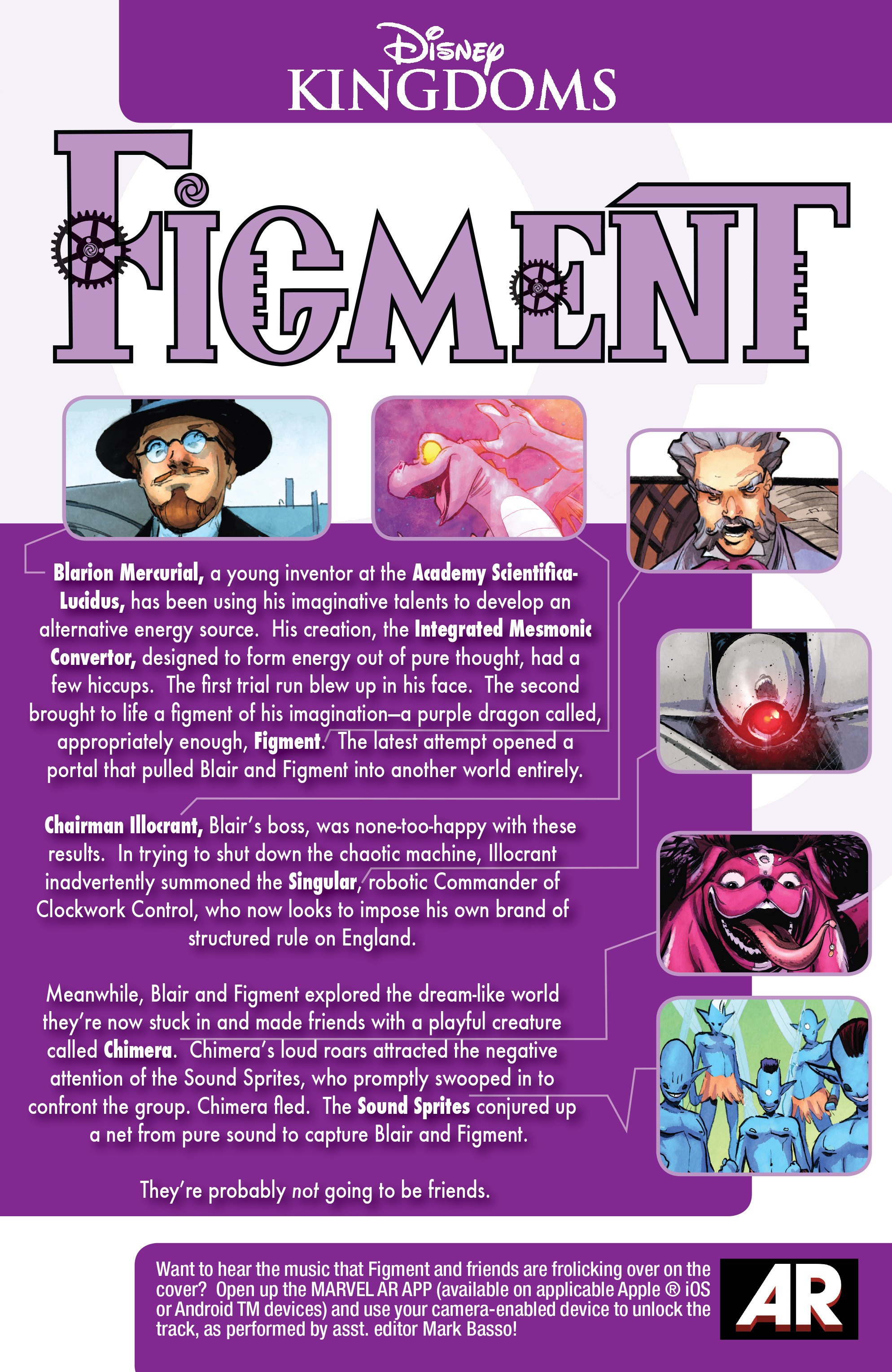 Read online Figment comic -  Issue #3 - 2