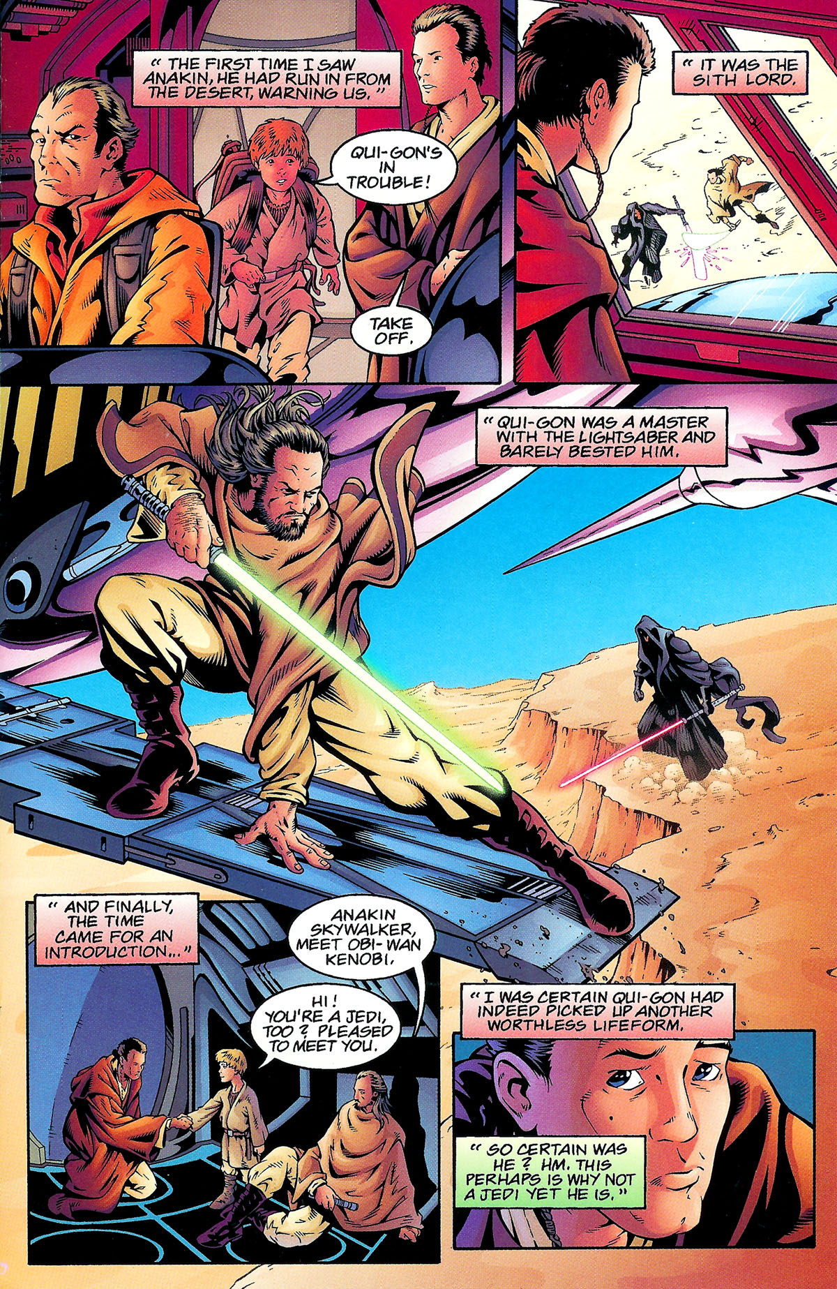 Read online Star Wars: Episode I comic -  Issue # Issue - Obi-Wan Kenobi - 11