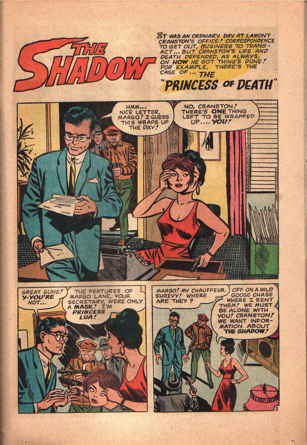 Read online The Shadow (1964) comic -  Issue #3 - 2