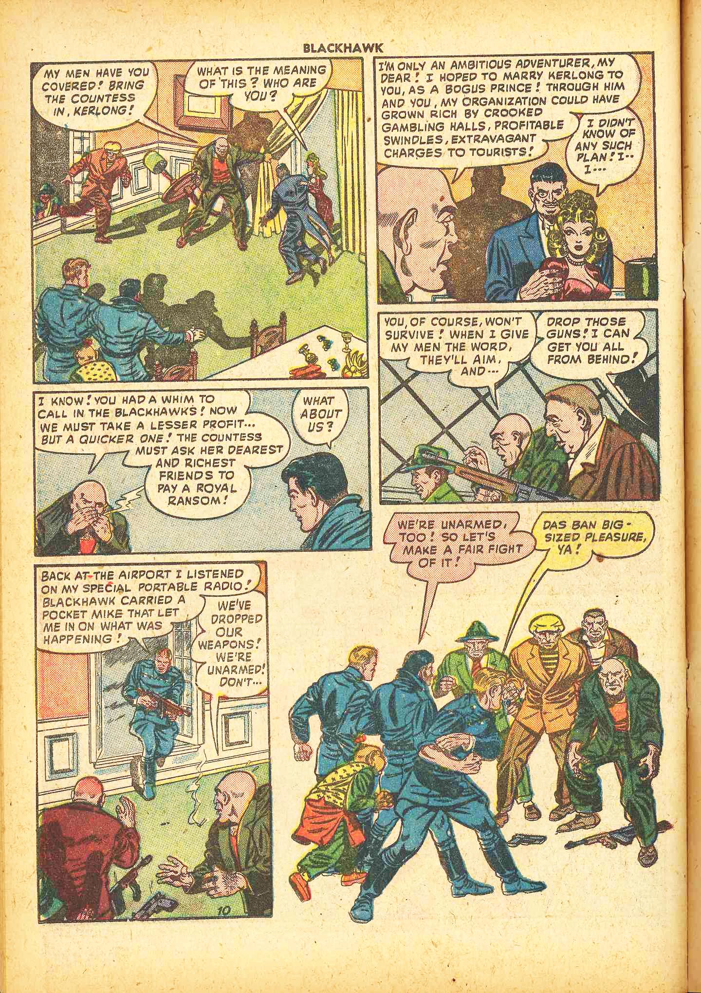 Read online Blackhawk (1957) comic -  Issue #20 - 25