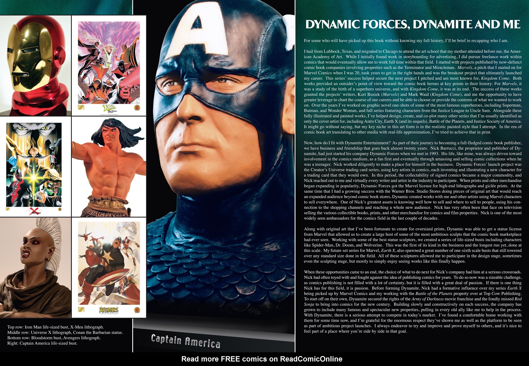 Read online The Dynamite Art of Alex Ross comic -  Issue # TPB - 5