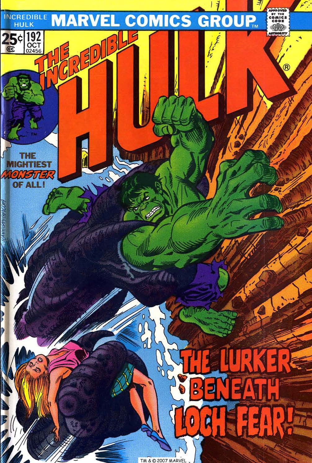 Read online The Incredible Hulk (1968) comic -  Issue #192 - 1