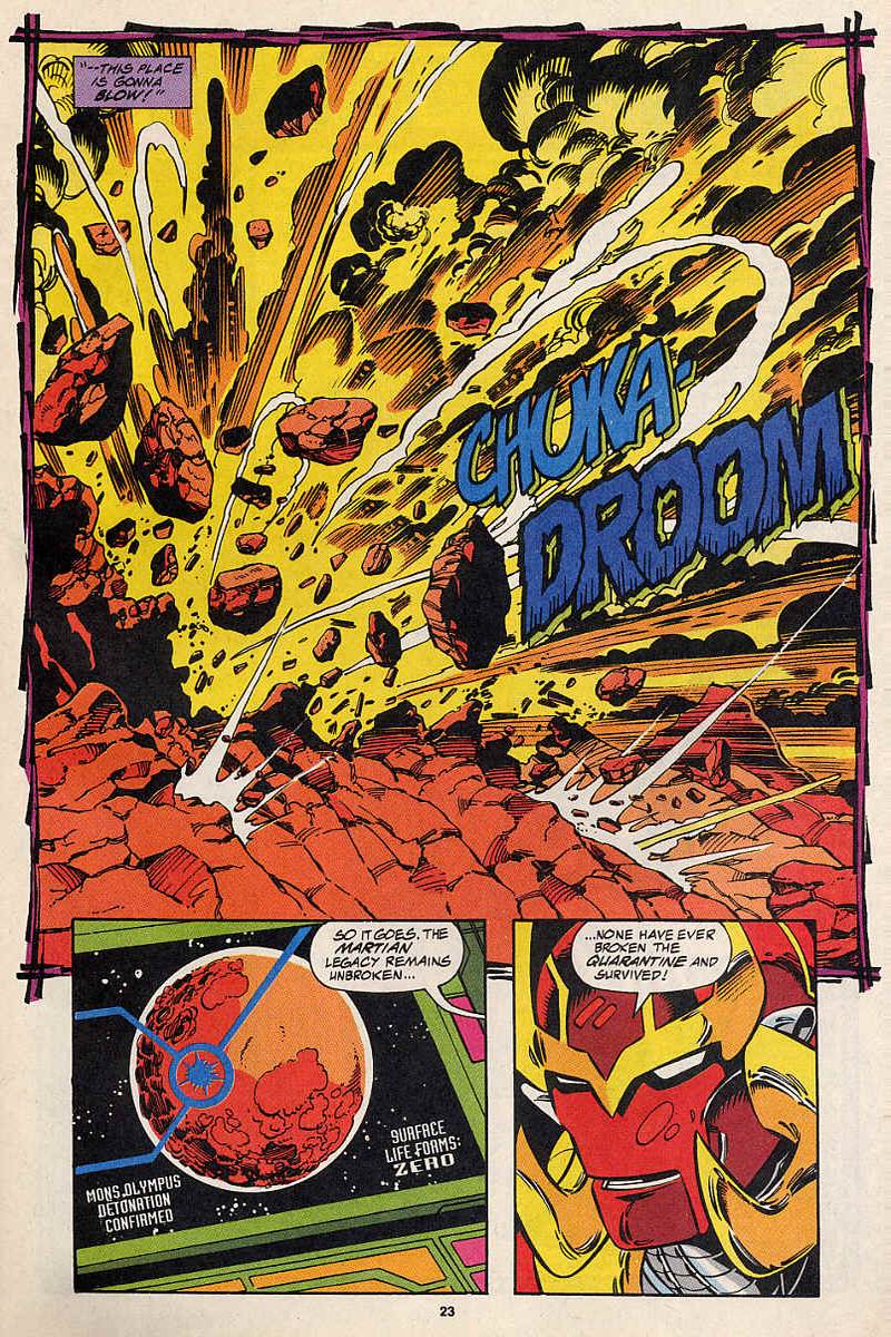 Read online Guardians of the Galaxy (1990) comic -  Issue #55 - 19