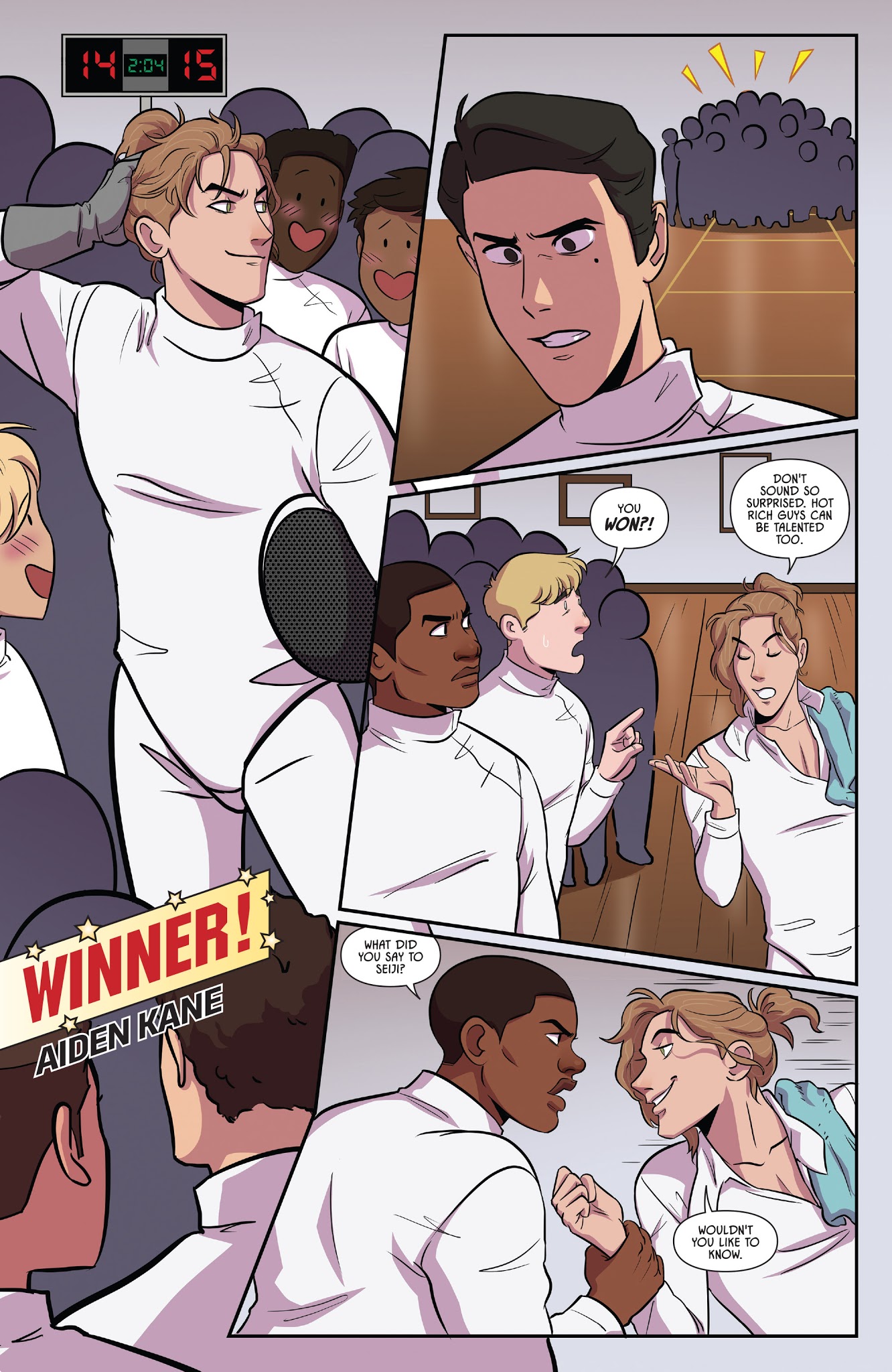 Read online Fence comic -  Issue #5 - 22