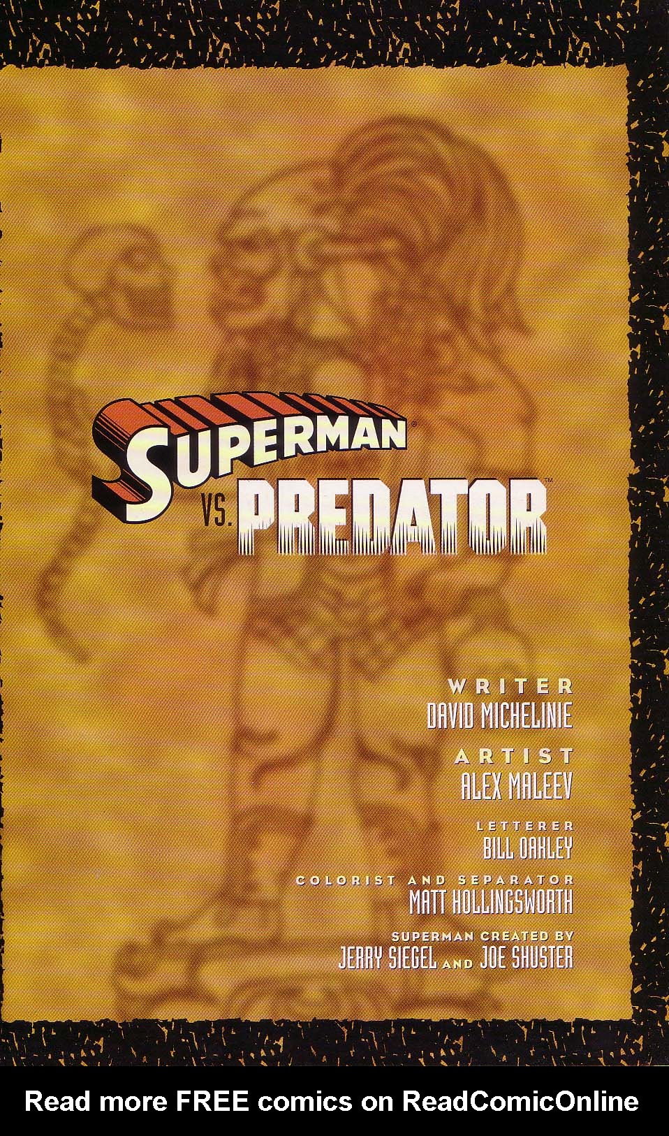Read online Superman vs. Predator comic -  Issue #1 - 3