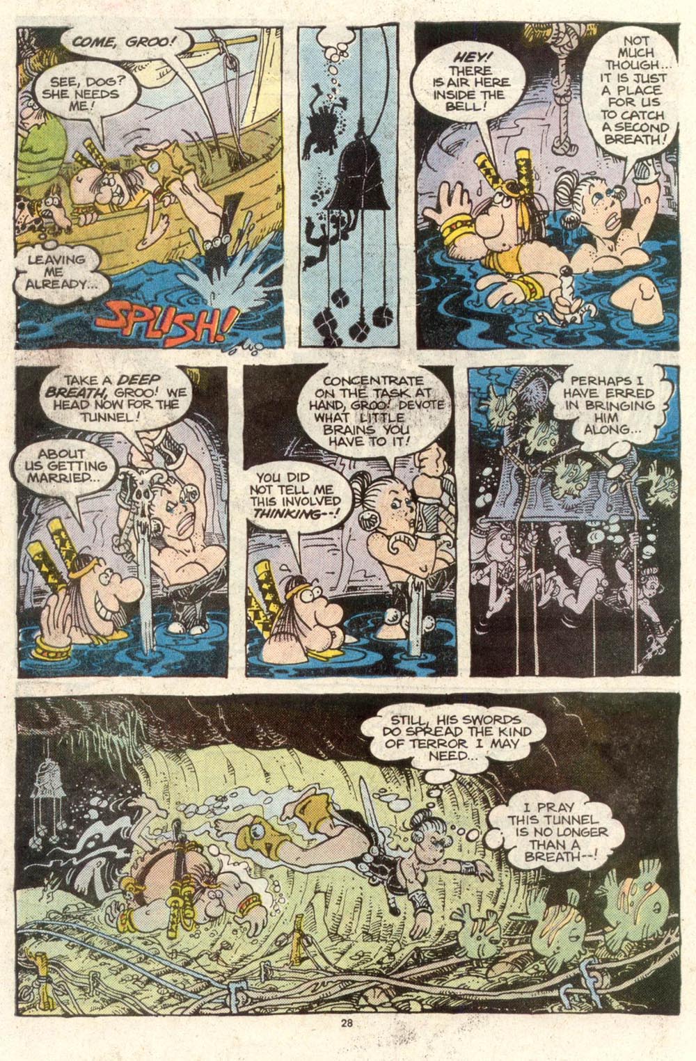 Read online Sergio Aragonés Groo the Wanderer comic -  Issue #50 - 28