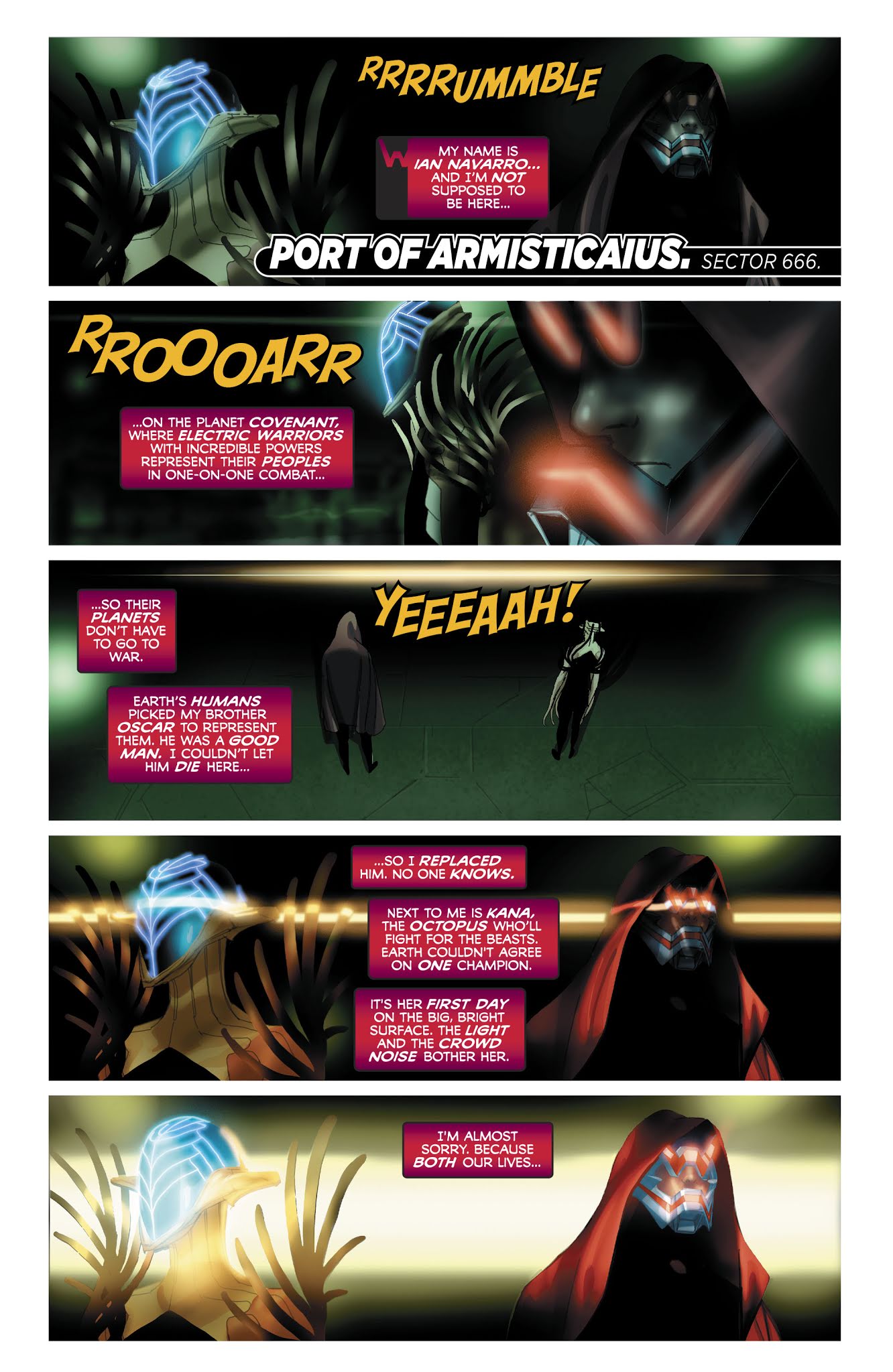 Read online Electric Warriors comic -  Issue #2 - 3